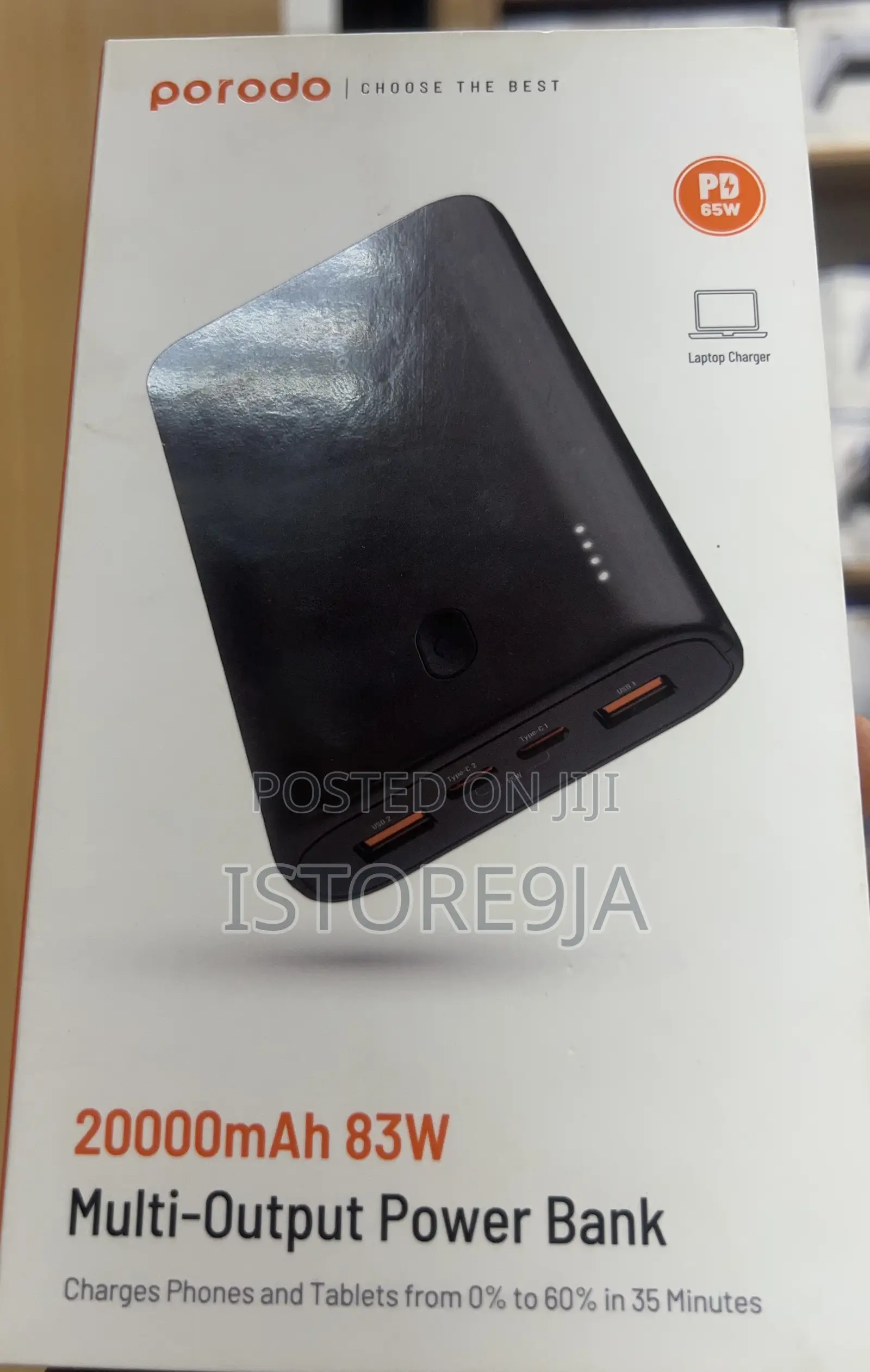 Porodo 2000mah 83w Powerbank