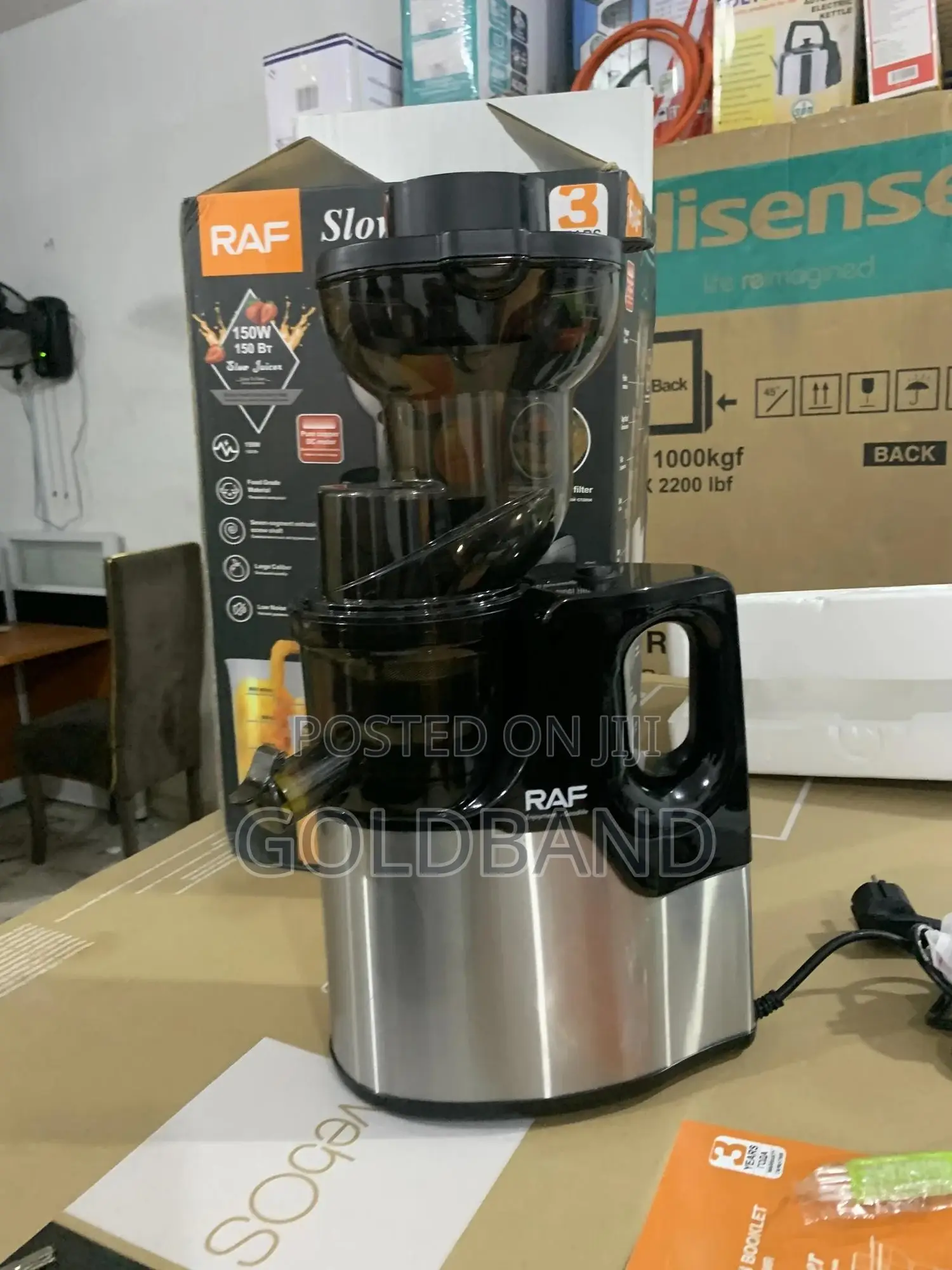 Raf 150w Cold Slow Juicer Magic