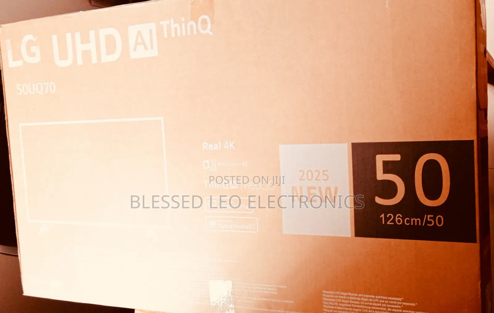 50 Inches Smart Frameless Tv With Effortless Connections