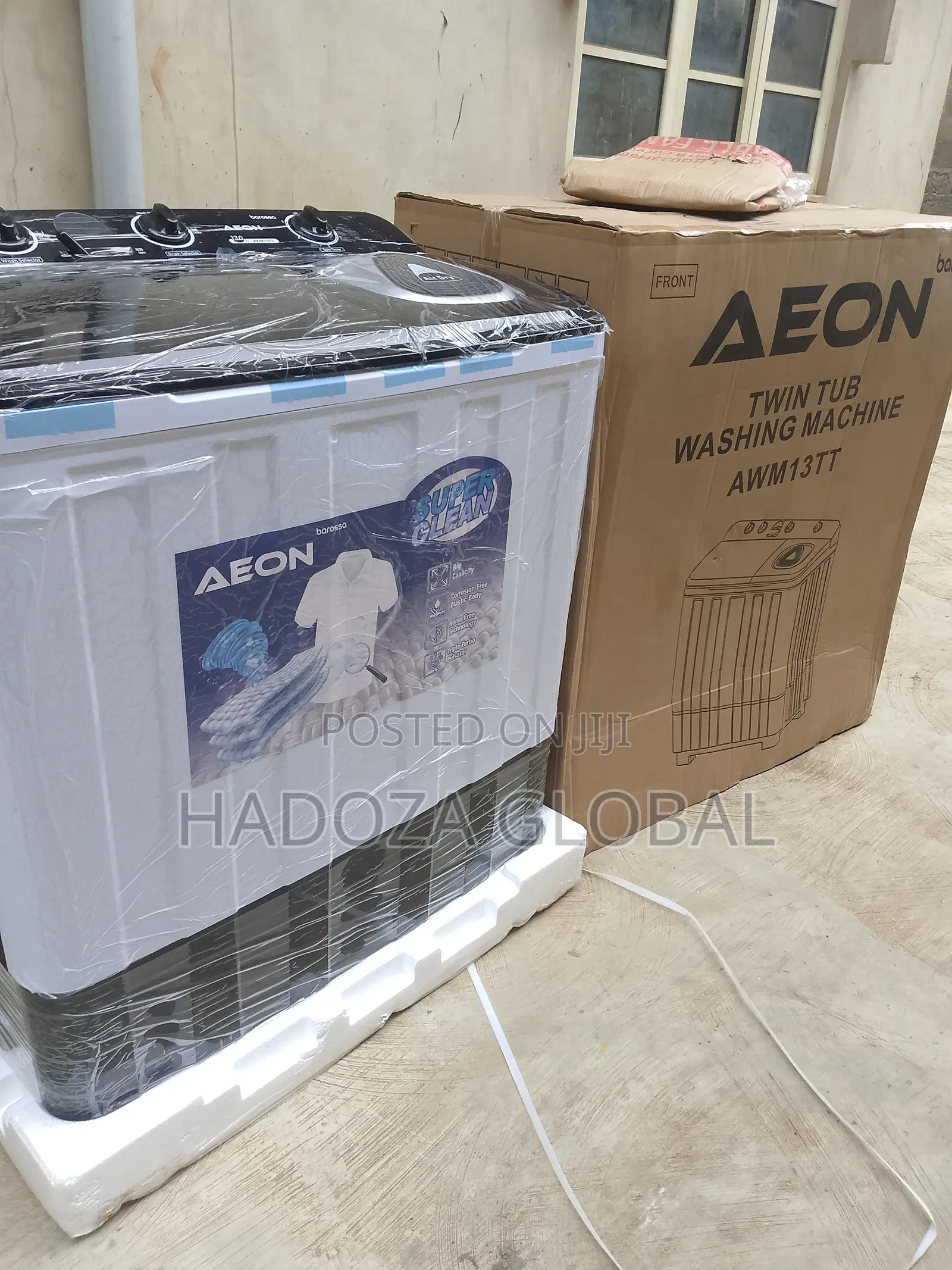 Wash Big, Wash Fast - Aeon Twin Tub 13kg Washer - Awm13tt