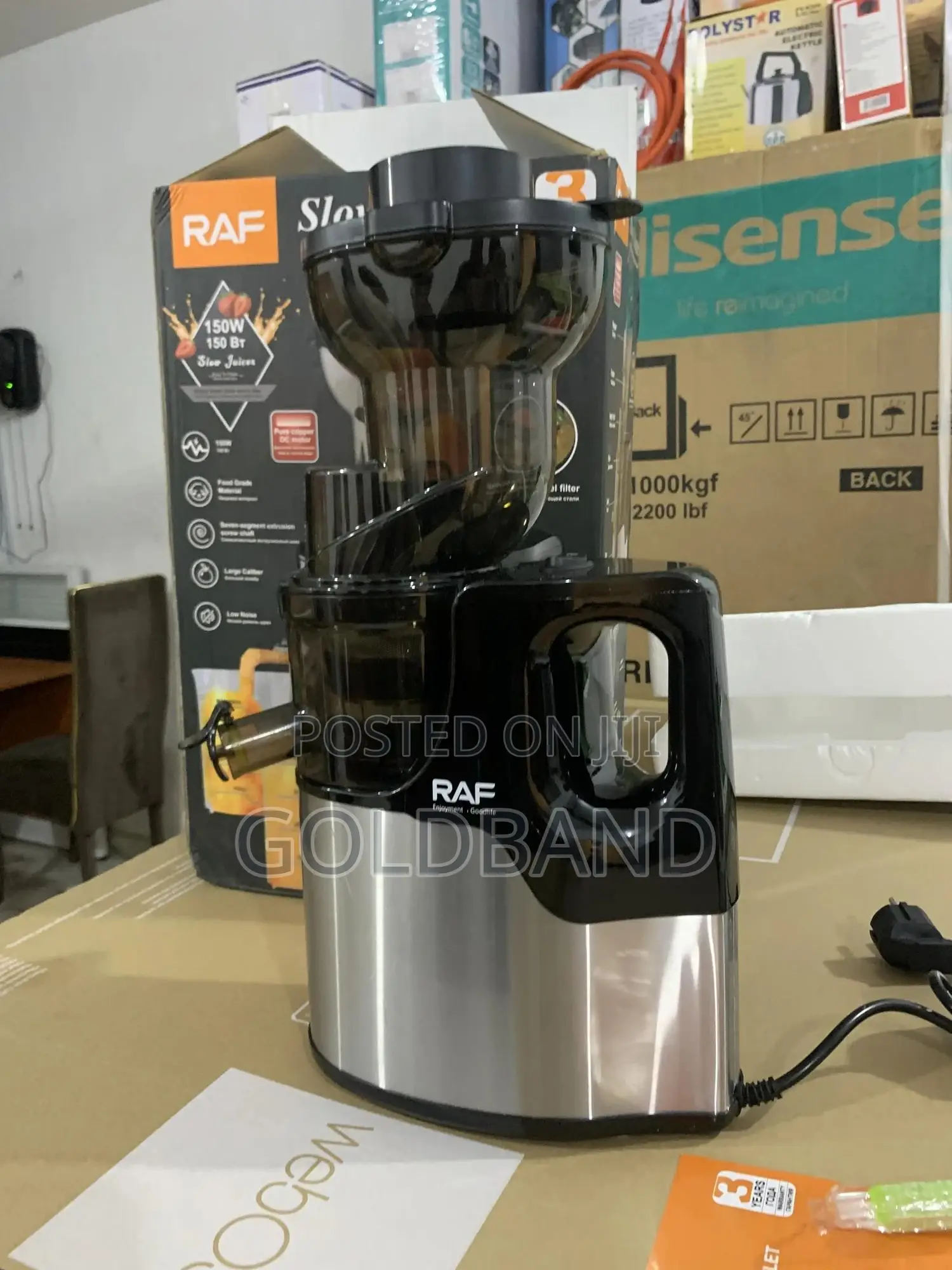 Elevate Your Wellness With Raf 150w Slow Juicer