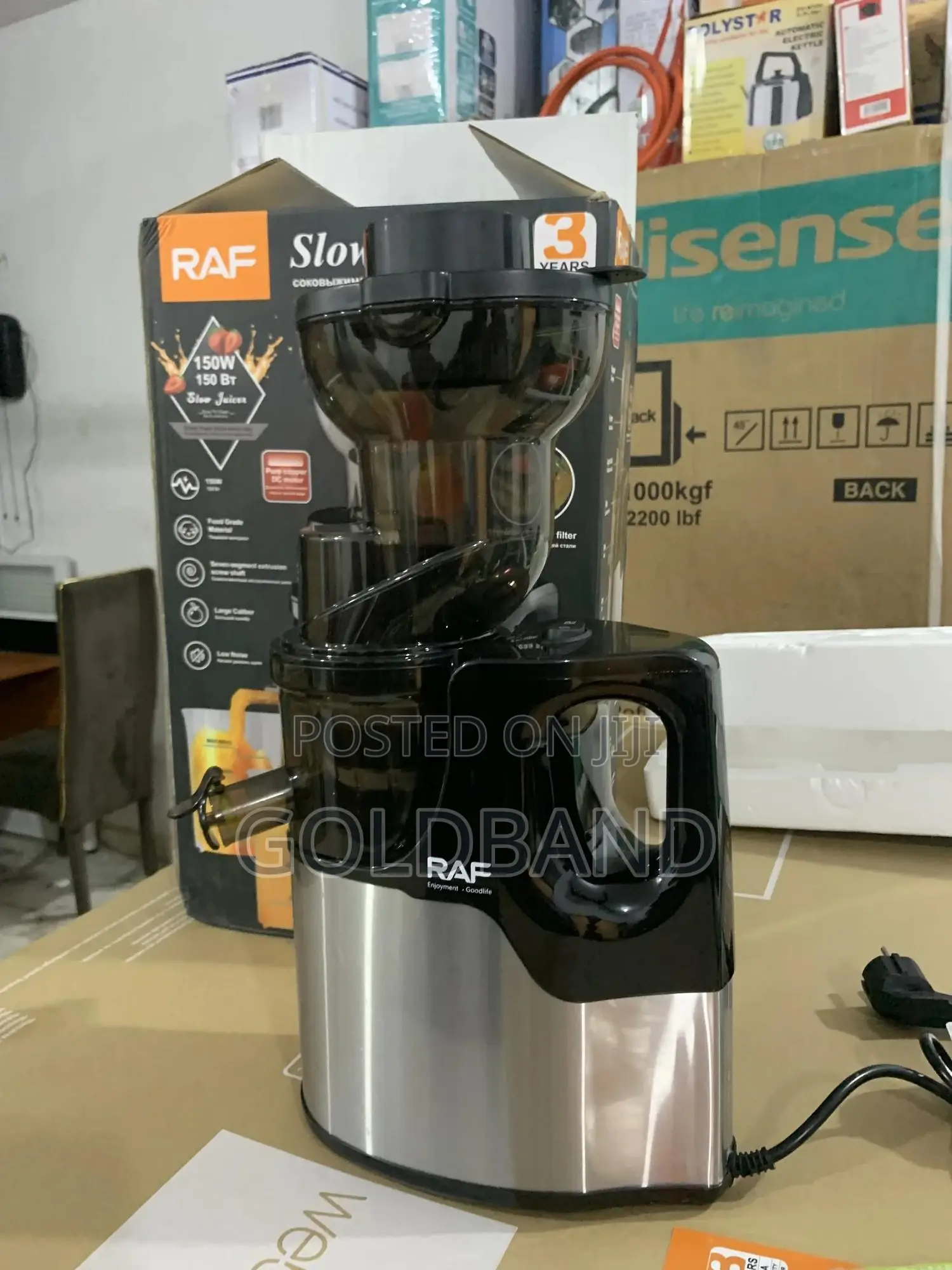 Elevate Your Wellness With Raf 150w Slow Juicer