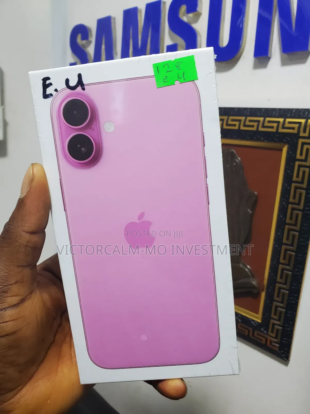New Apple iPhone 16 Plus 128 GB Pink