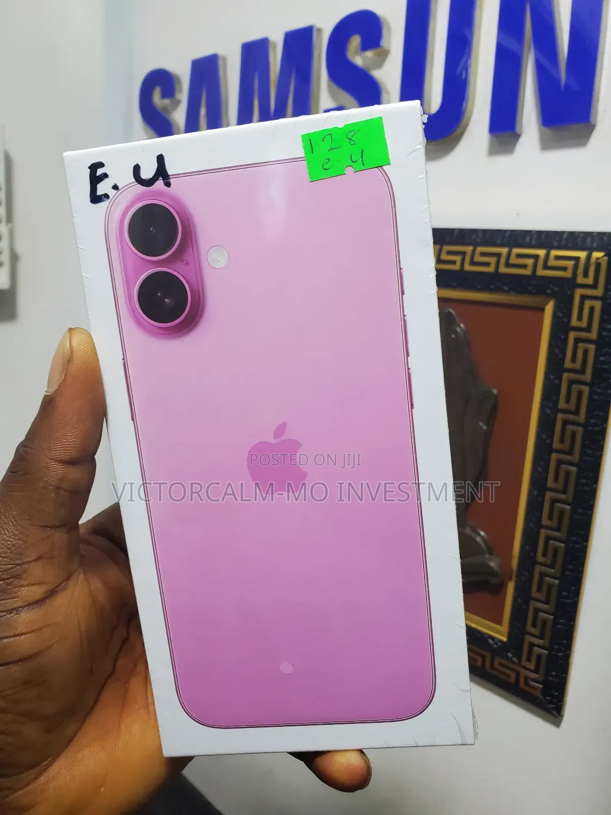 New Apple iPhone 16 Plus 128 GB Pink
