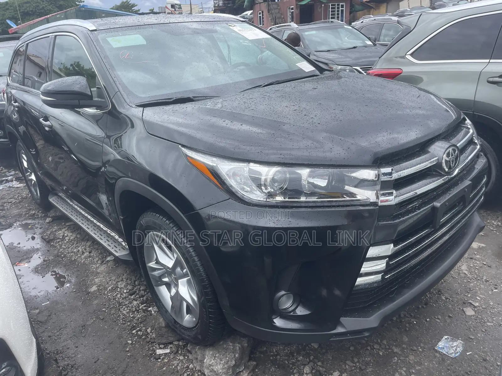 Toyota Highlander Limited V6 4x4 (3.5L 6cyl 6A) 2016 Black