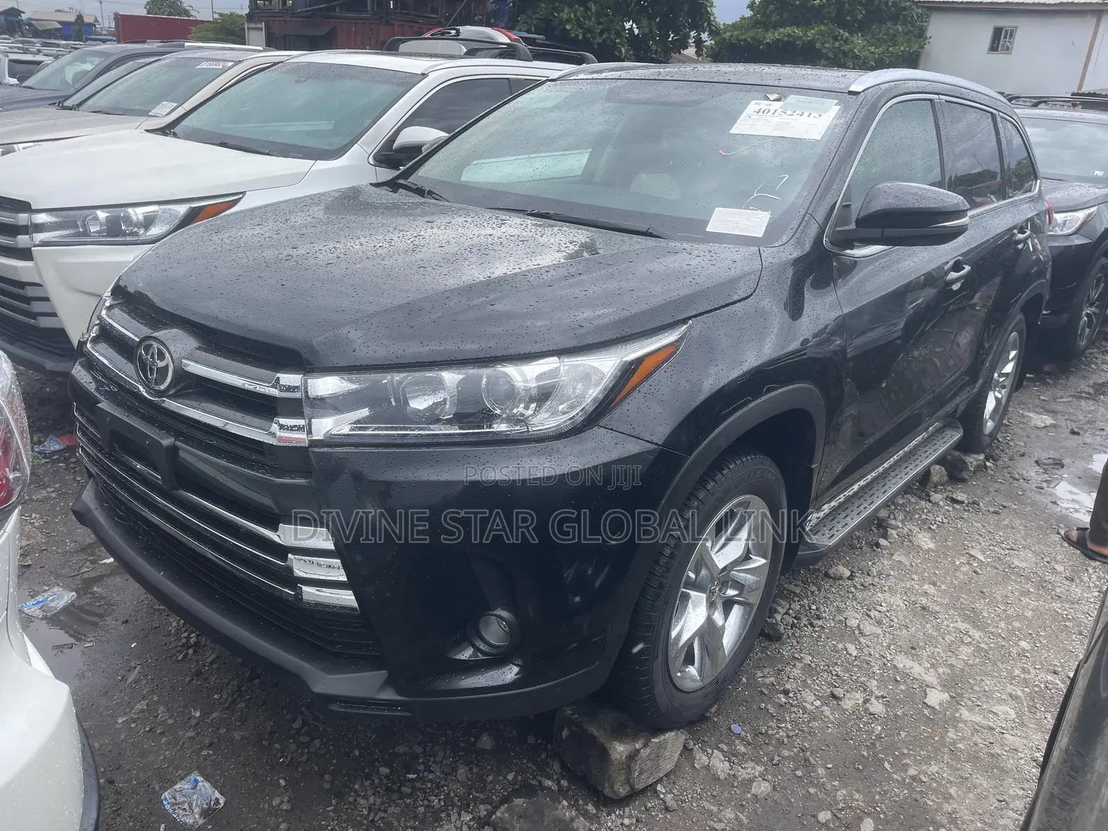 Toyota Highlander Limited V6 4x4 (3.5L 6cyl 6A) 2016 Black