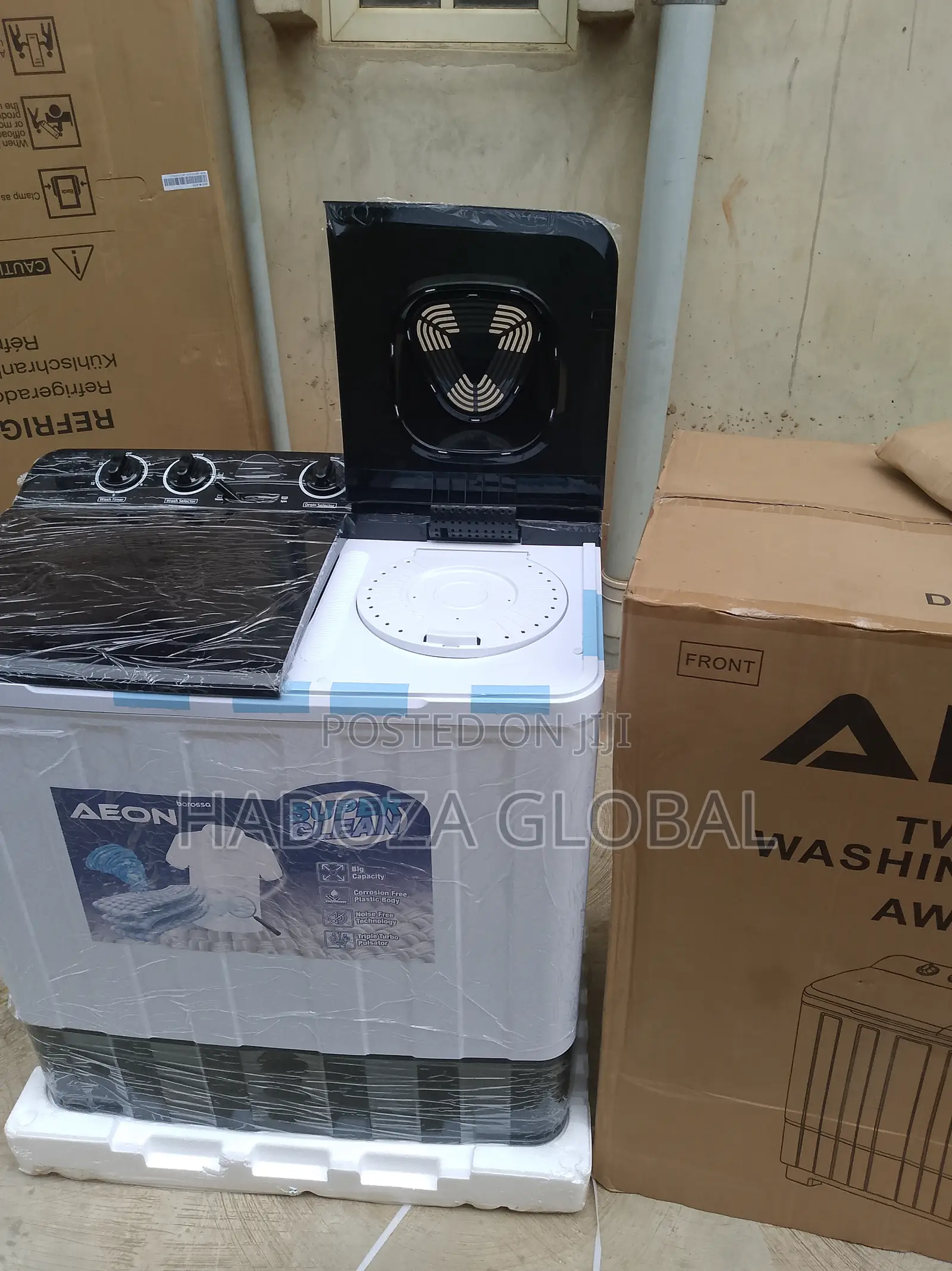 Speed Wash In Minutes - Aeon 13kg Twin Tub Washer - Awm13tt