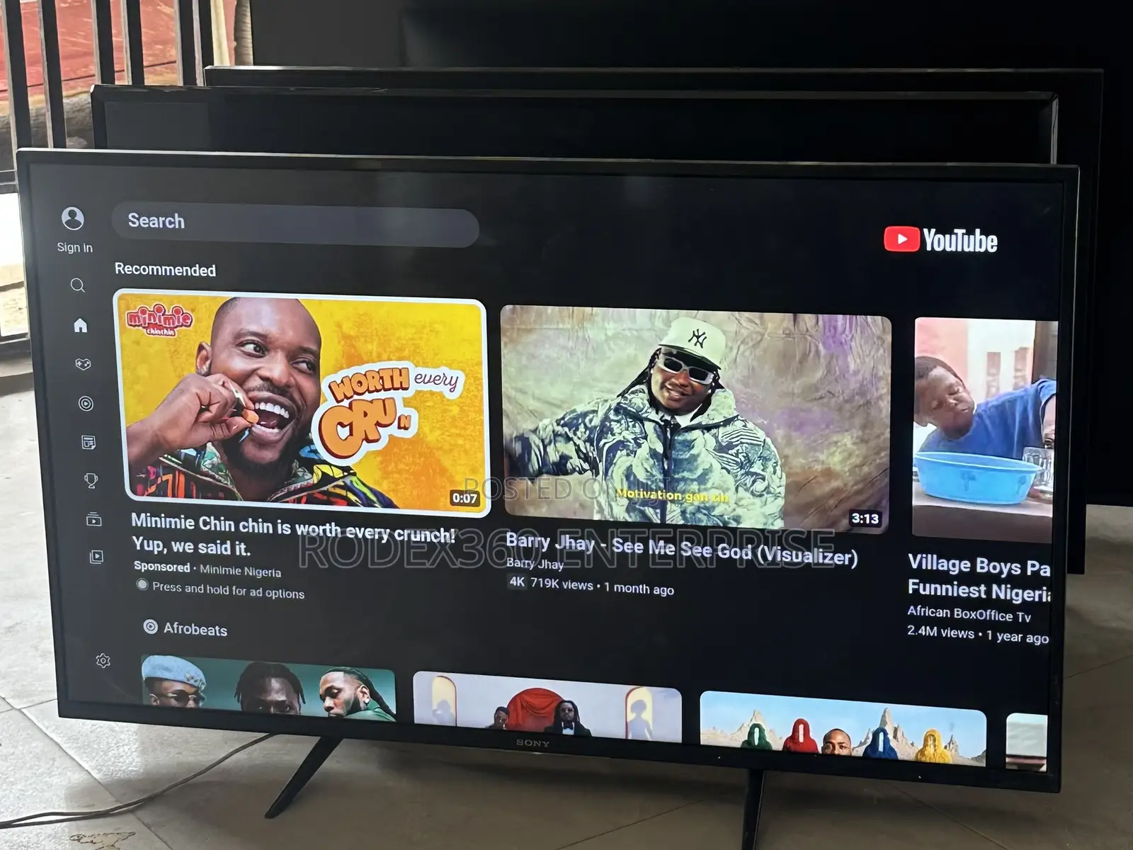 43” Uk Used Sony Smart Tv