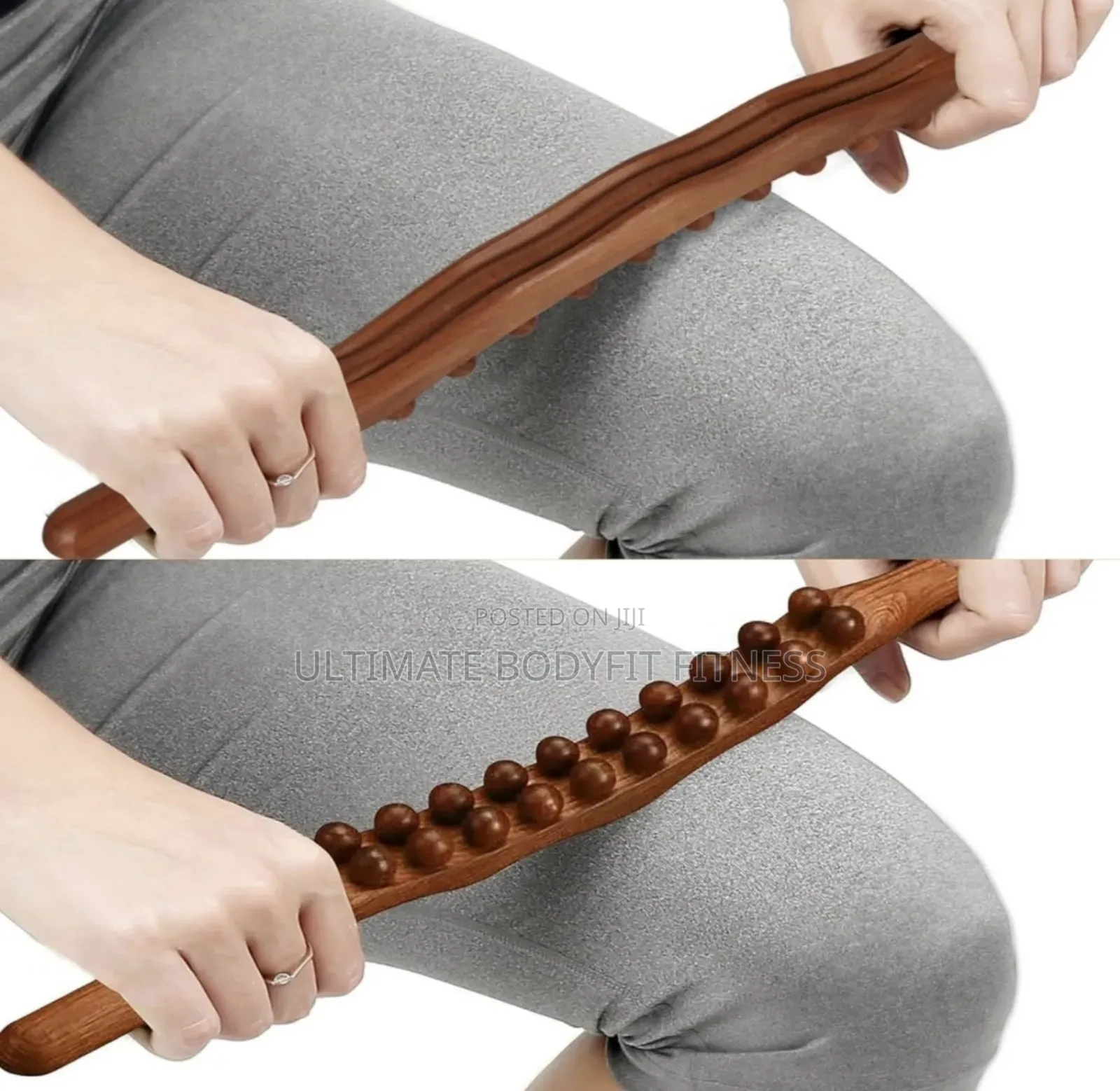 Brand New Wooden Therapy Massage Stick / Tools Guasha