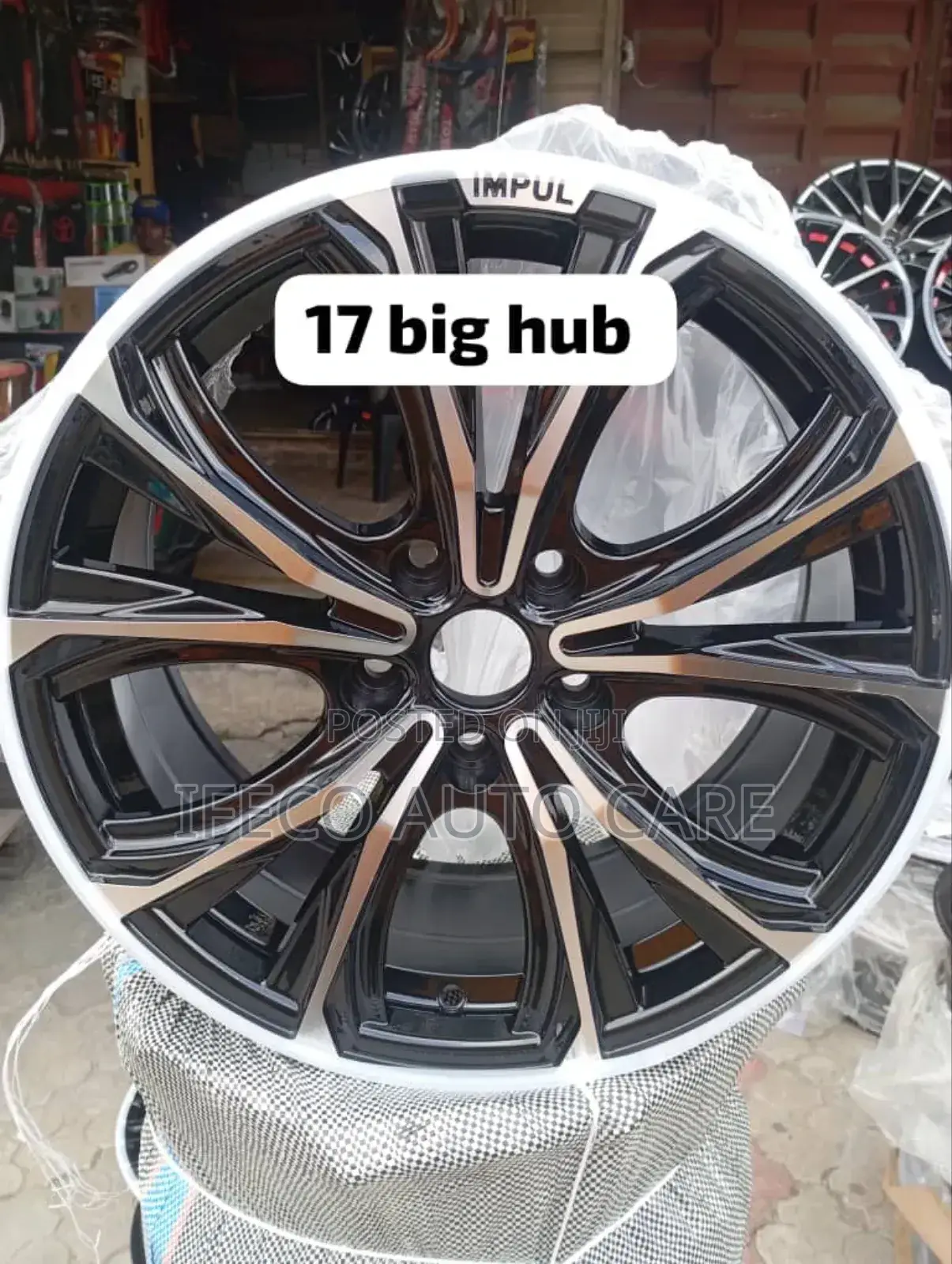 17 Big Hup Rims Complete 4