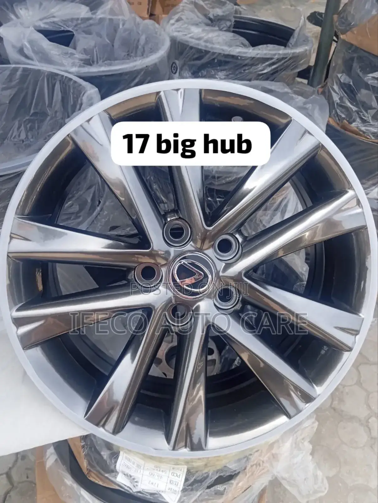 17 Big Hup Rims Complete 4