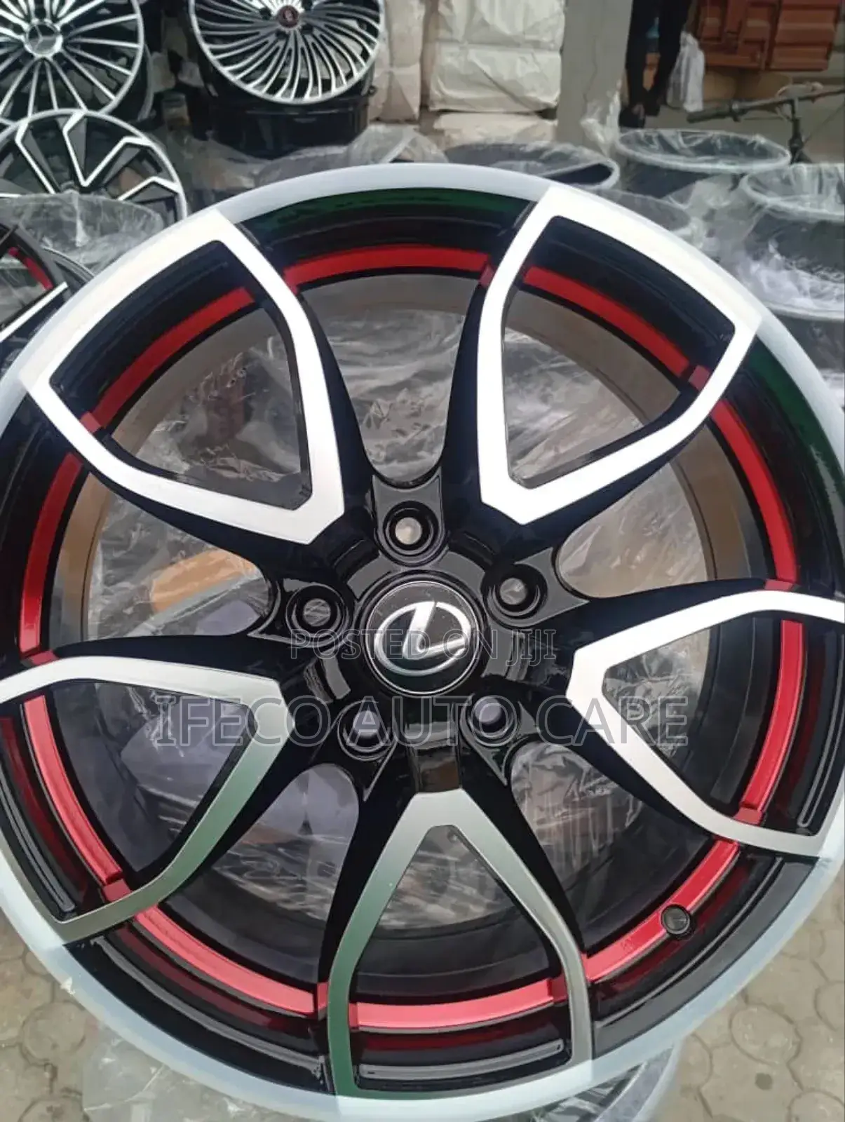 17 Big Hup Rims Complete 4