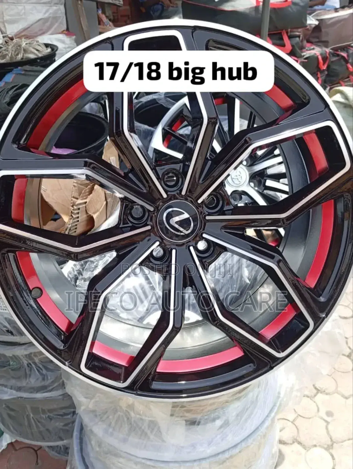 17 Big Hup Rims Complete 4