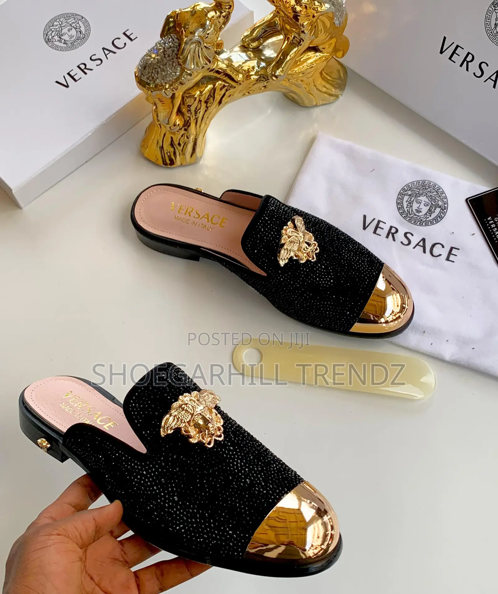 Mens Dazzling Half Shoes