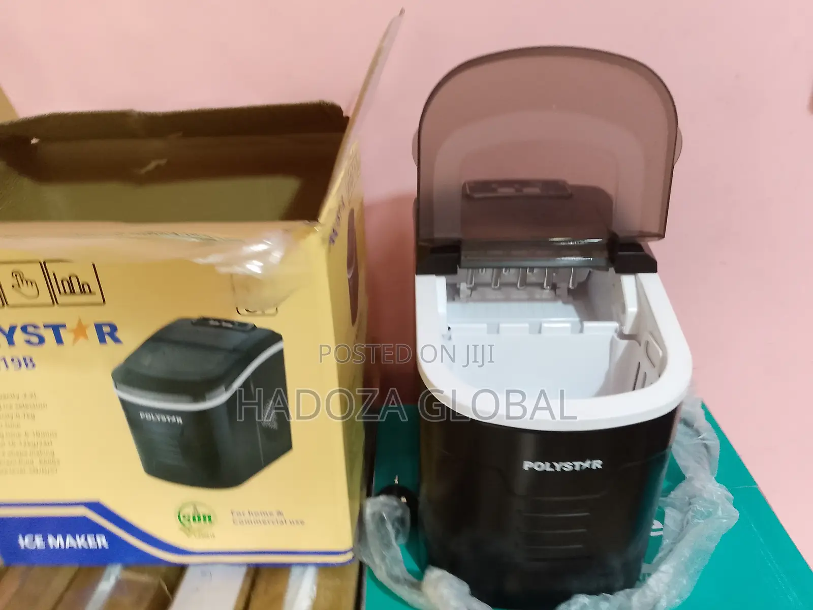 Ice Hub - Polystar Model Pv-mz19b - Ice Making Machine