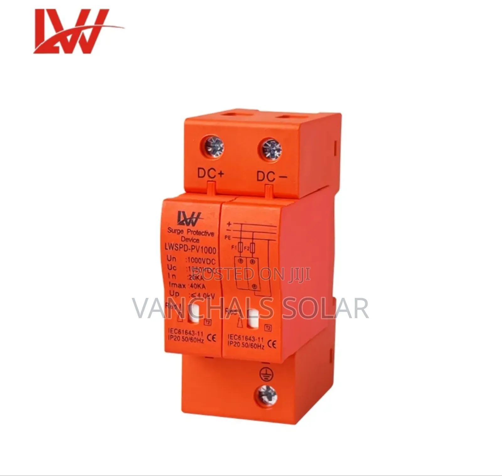 Dc SPD Surge Protective Device Pv