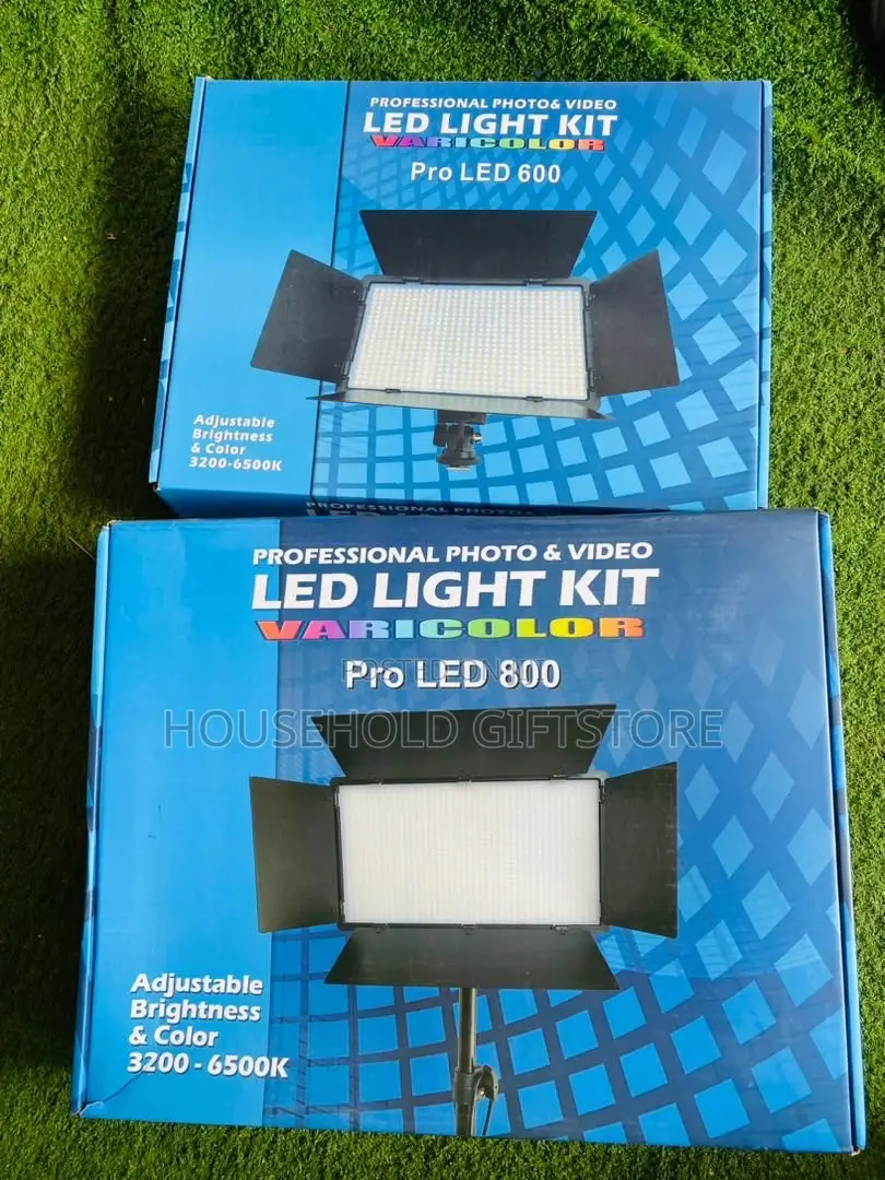 Rechargeable Led 600 Pro Light With Tripod Stand