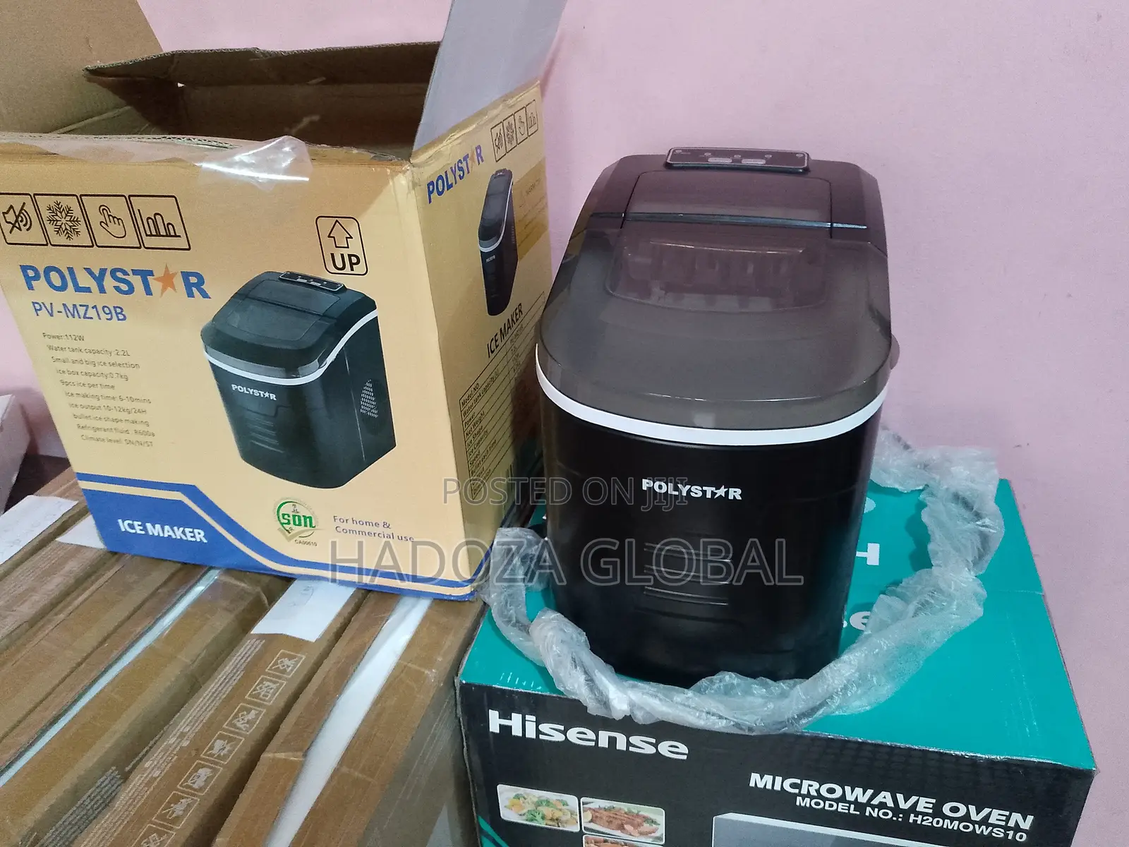 Handy Ice Making Machine - Polystar - Pv-mz19b - Fast Ice