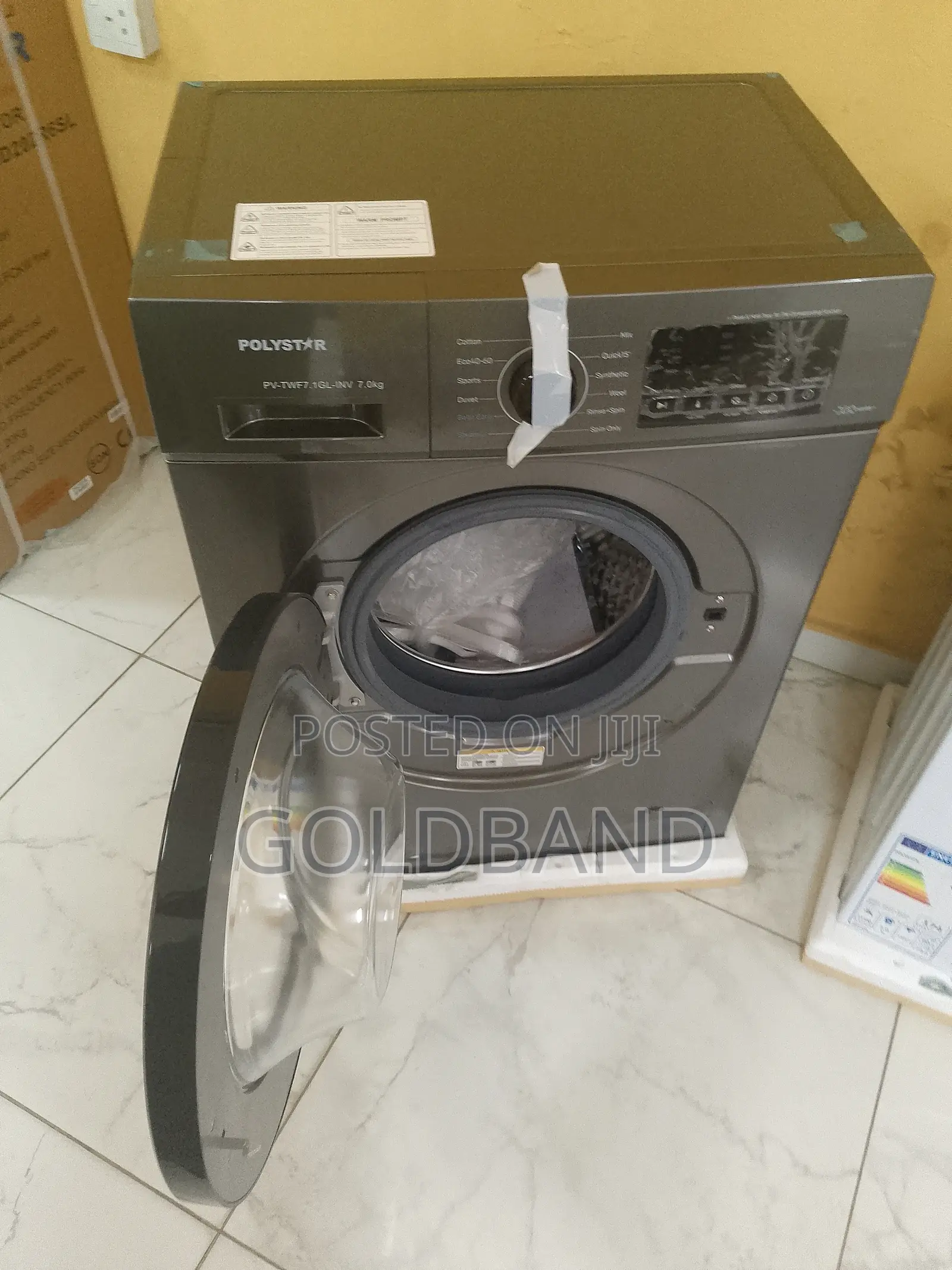 Polystar 6kg Front Load Washer- Wash Spins Functions