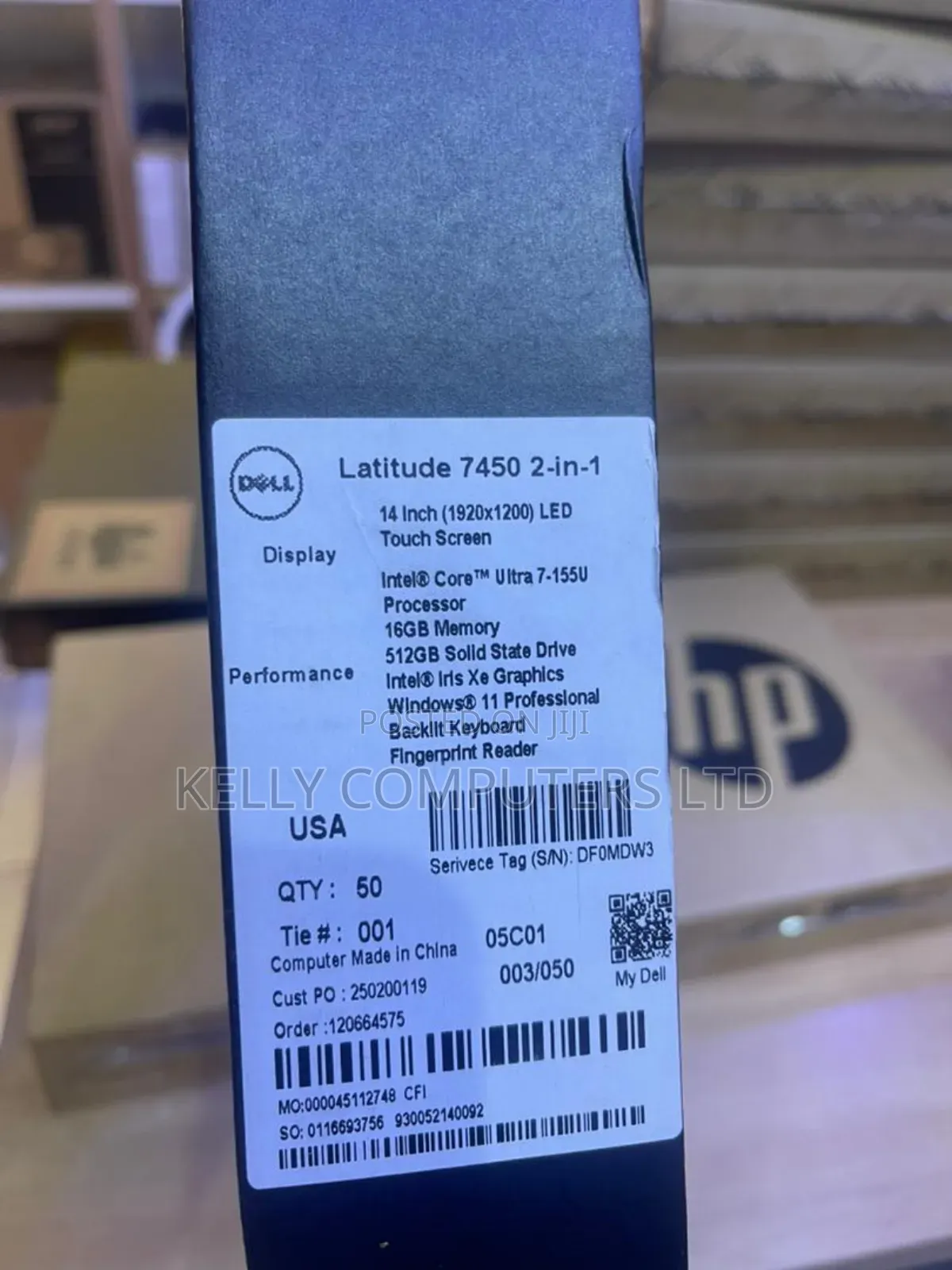New Laptop Dell Latitude 7450 16GB Intel Core I7 SSD 512GB