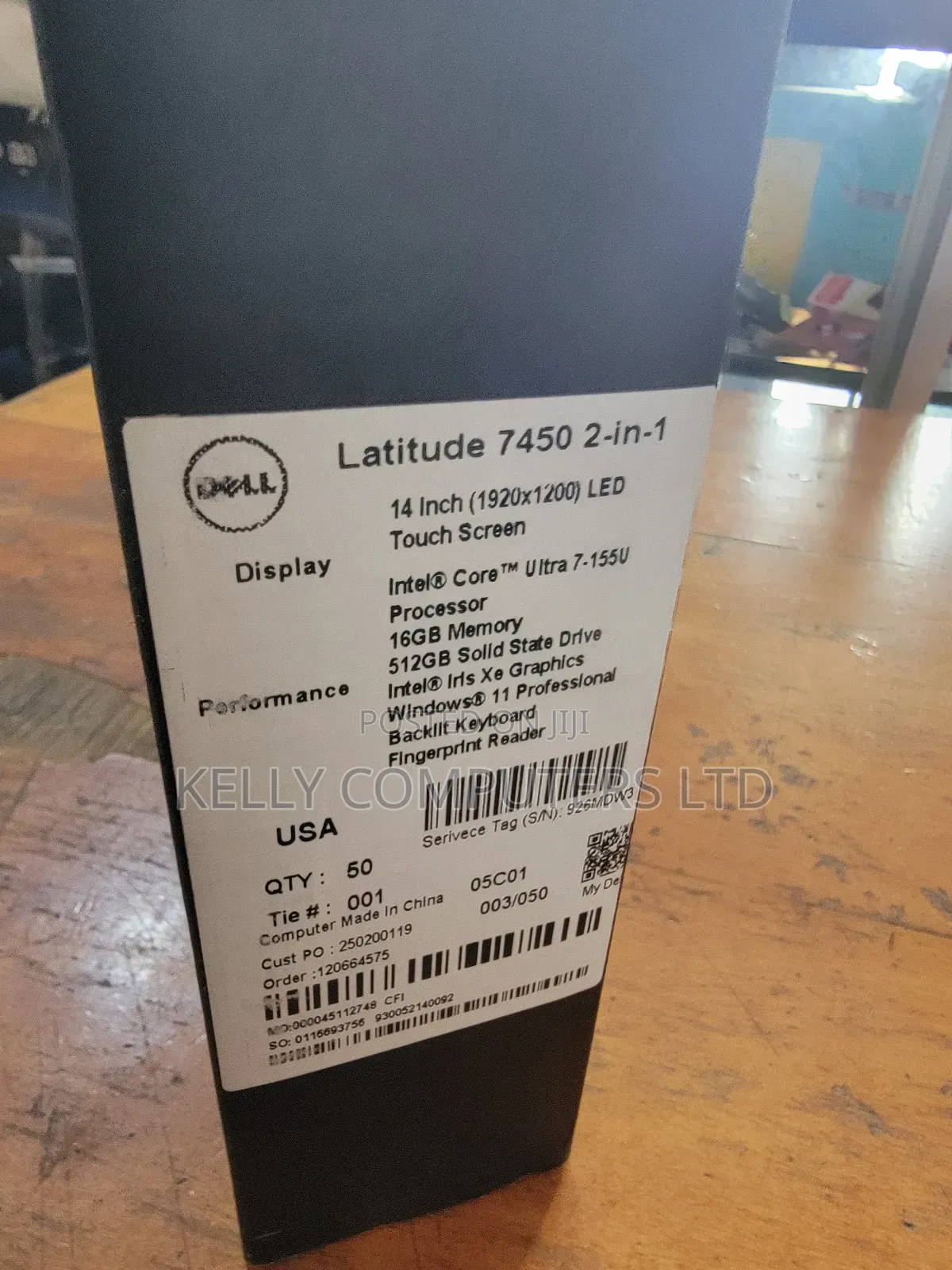 New Laptop Dell Latitude 7450 16GB Intel Core I7 SSD 512GB