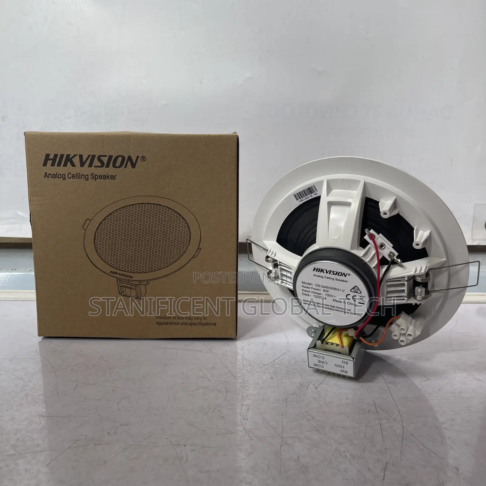 Hikvision Analog Wired Ceiling Speakers