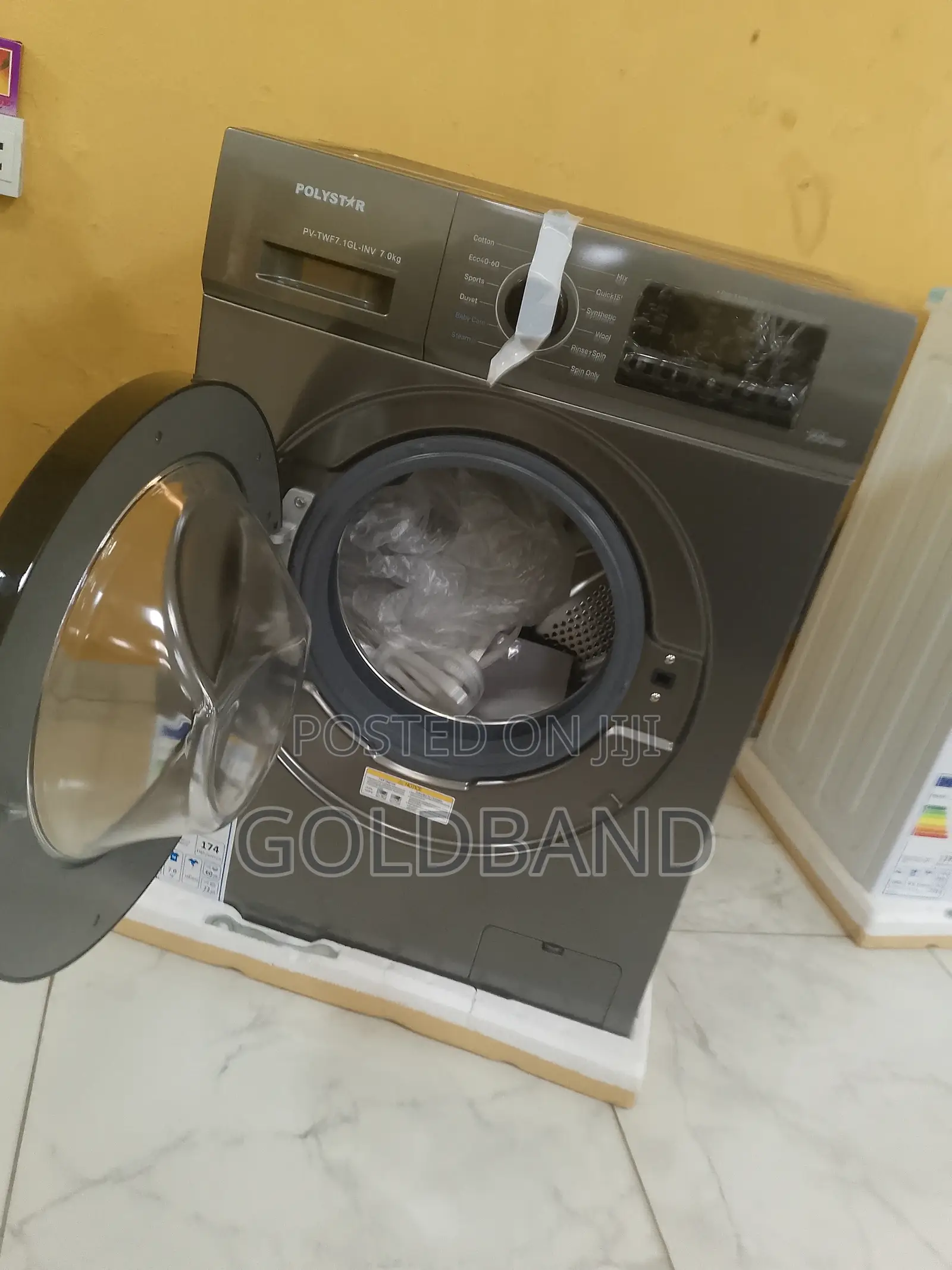 Polystar 6kg Front Load Quick Washing Machine Child Lock
