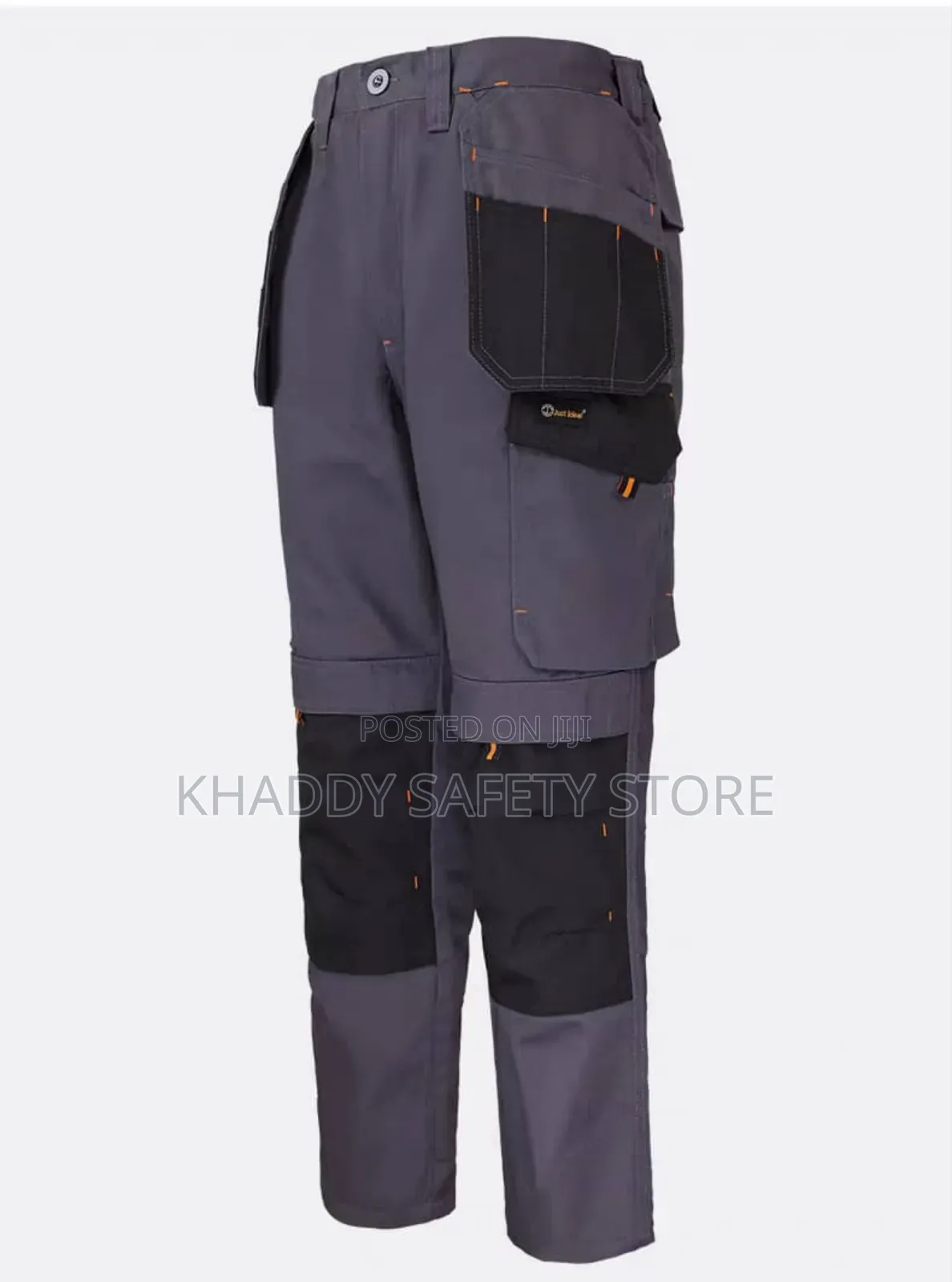 Multi-pocketed Workwear Trouser With Knee Pad