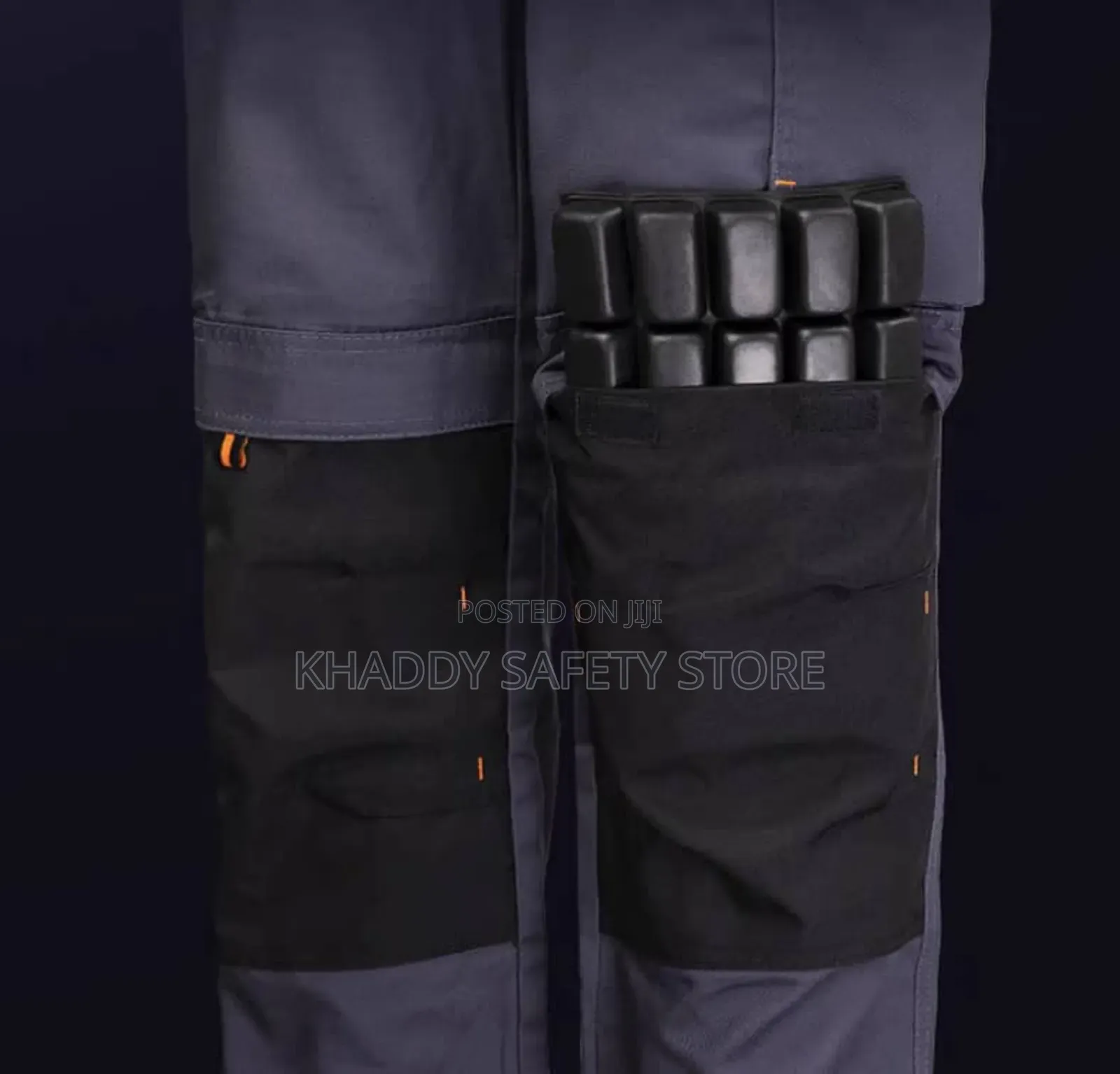 Multi-pocketed Workwear Trouser With Knee Pad