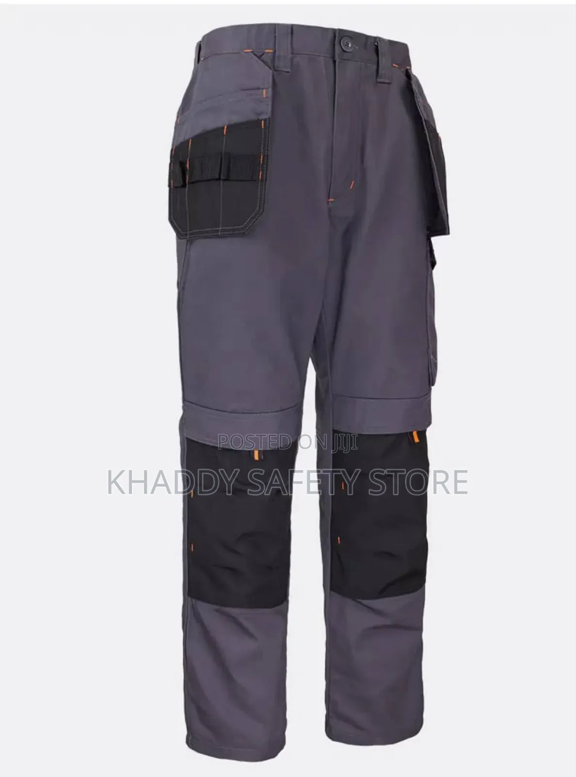 Multi-pocketed Workwear Trouser With Knee Pad