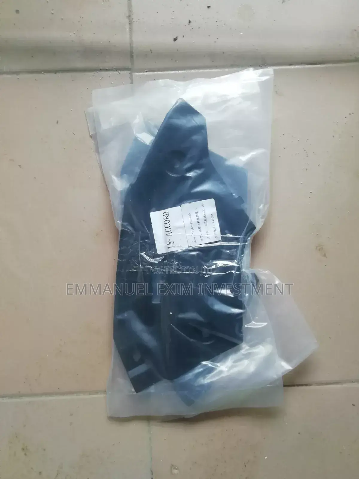 Inner Fender Plastic Small Honda Accord 2018