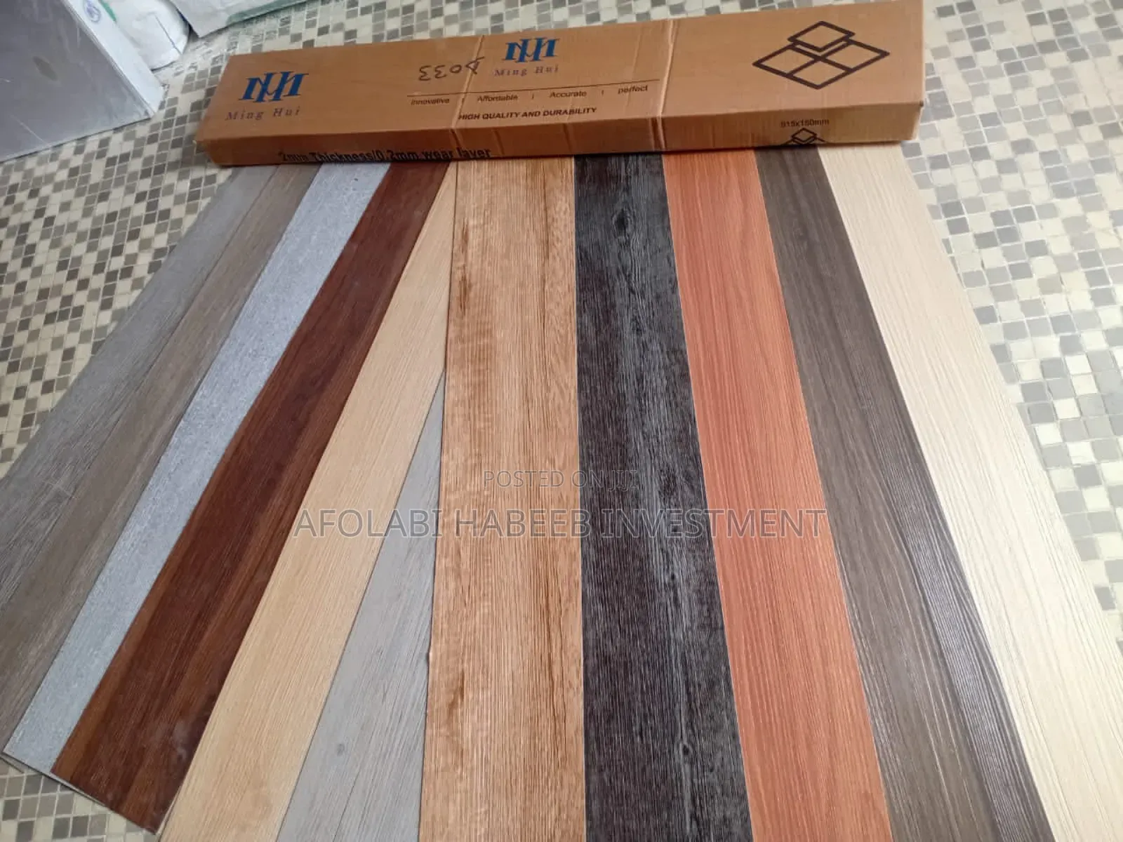Vynil Floor Tiles 1.5mm Thickness