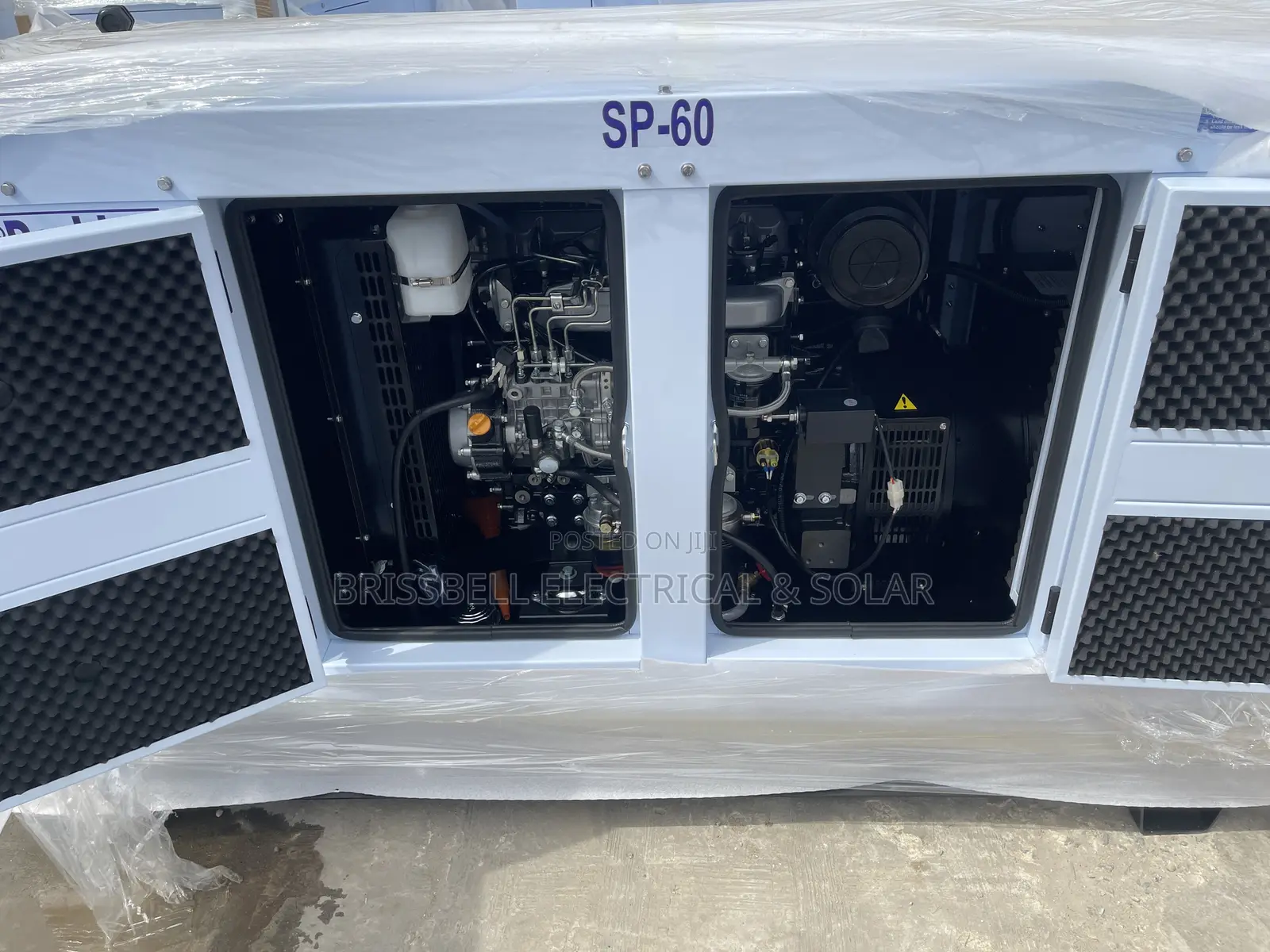 Original England Perkins Soundproof Diesel Generator 60kva