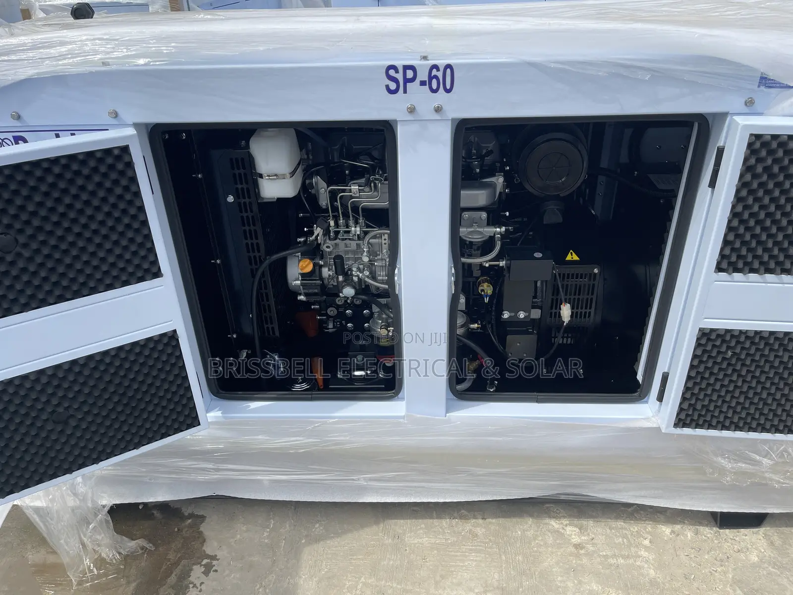 Original England Perkins Soundproof Diesel Generator 60kva