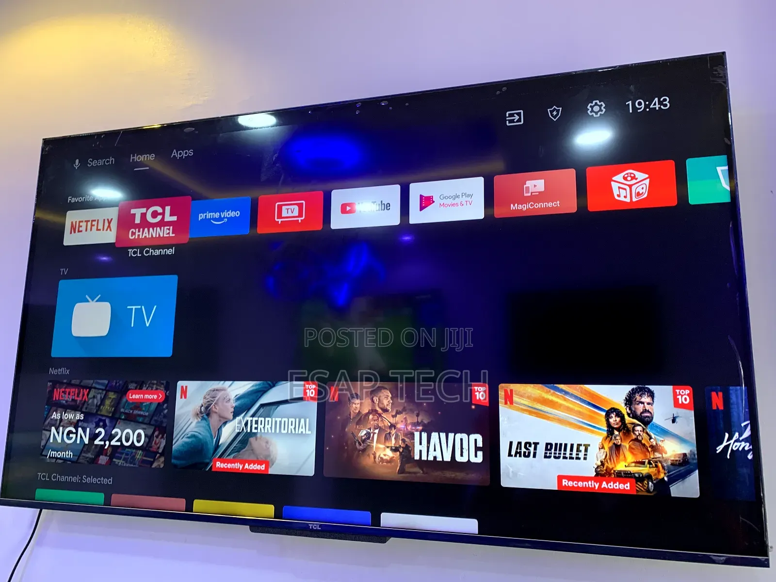 TCL Qled Smart Tv 50inches