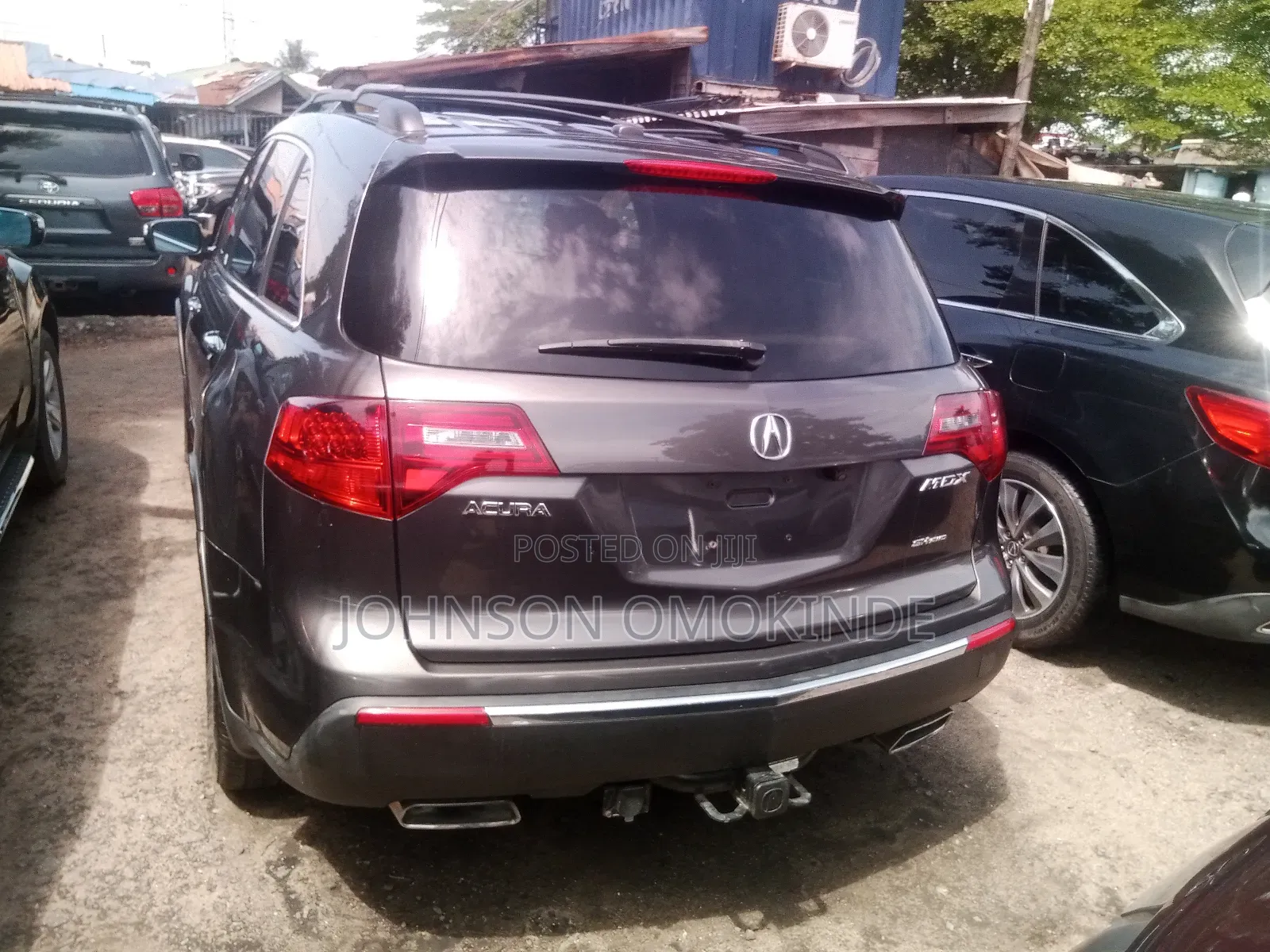 Acura MDX Advance Package SUV AWD (3.7L 6cyl 6A) 2012 Gray