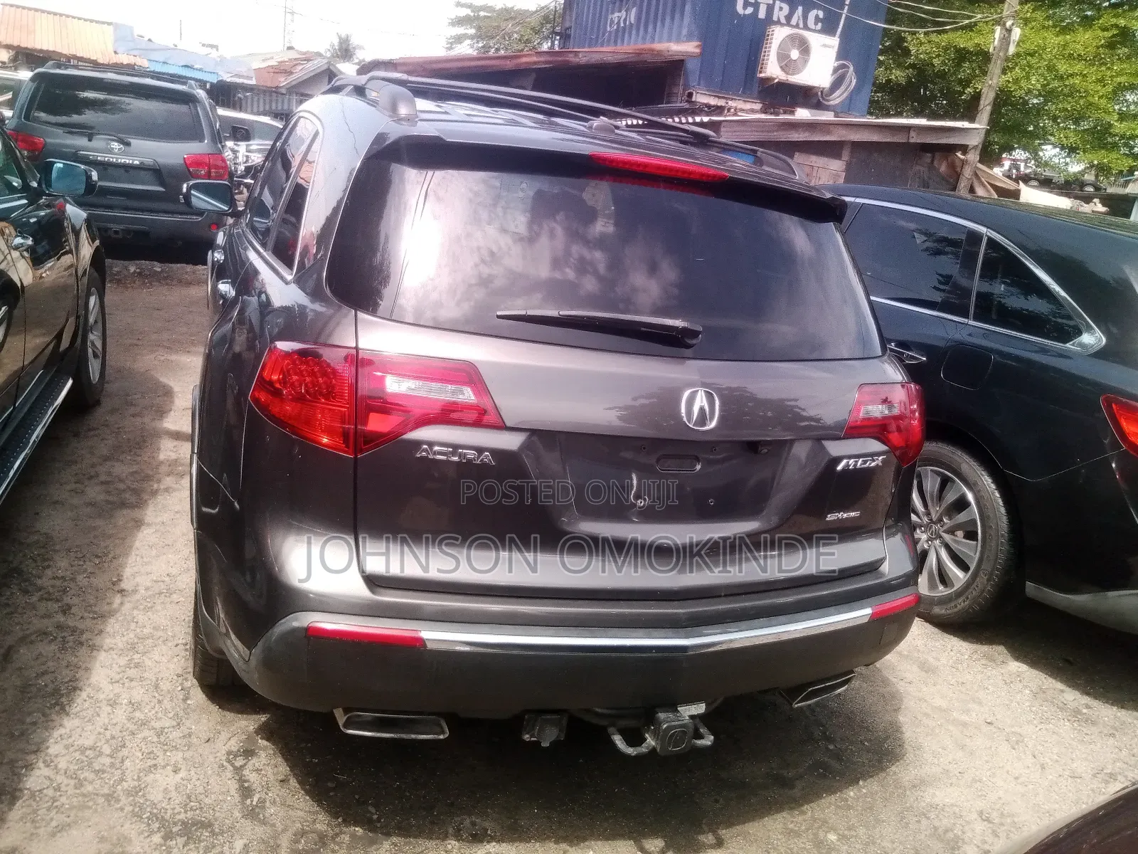 Acura MDX Advance Package SUV AWD (3.7L 6cyl 6A) 2012 Gray