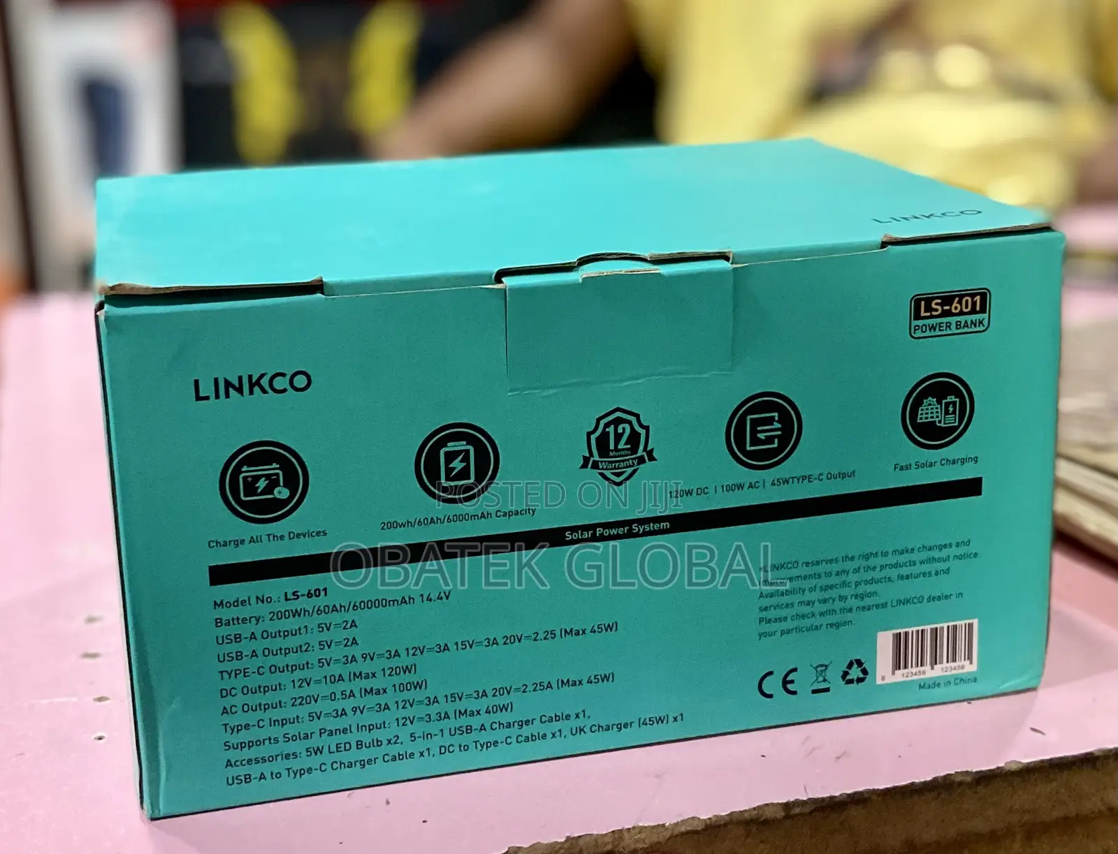 60kmah Linkco Powerbank