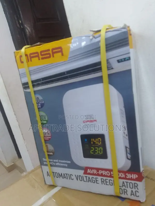 Qasa 5000i 3hp Avr-Pro Wall-Mount Automatic Stabilizer