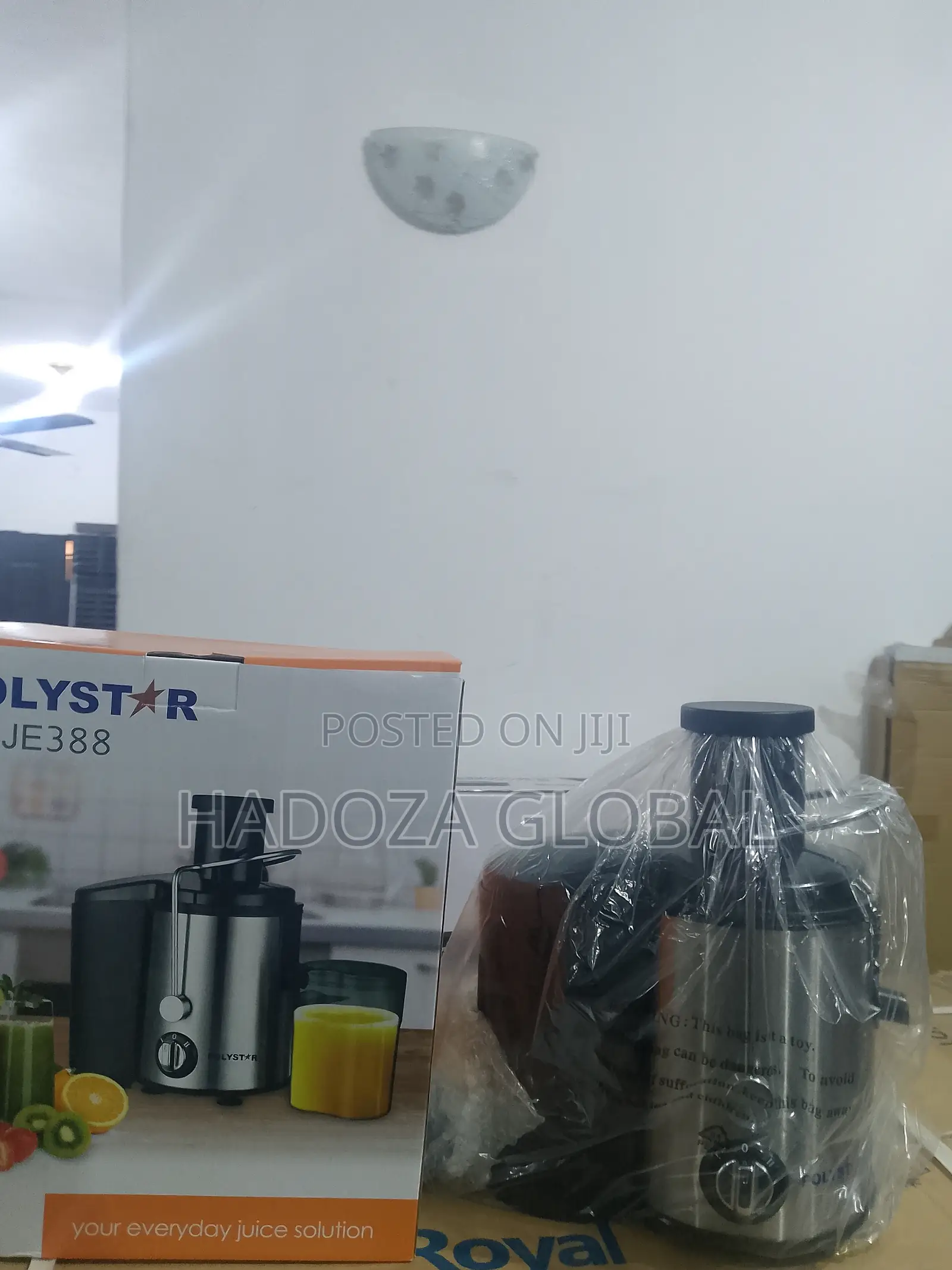 Fresh Juice Extractor - Polystar 65mm - Pv-je388 Model