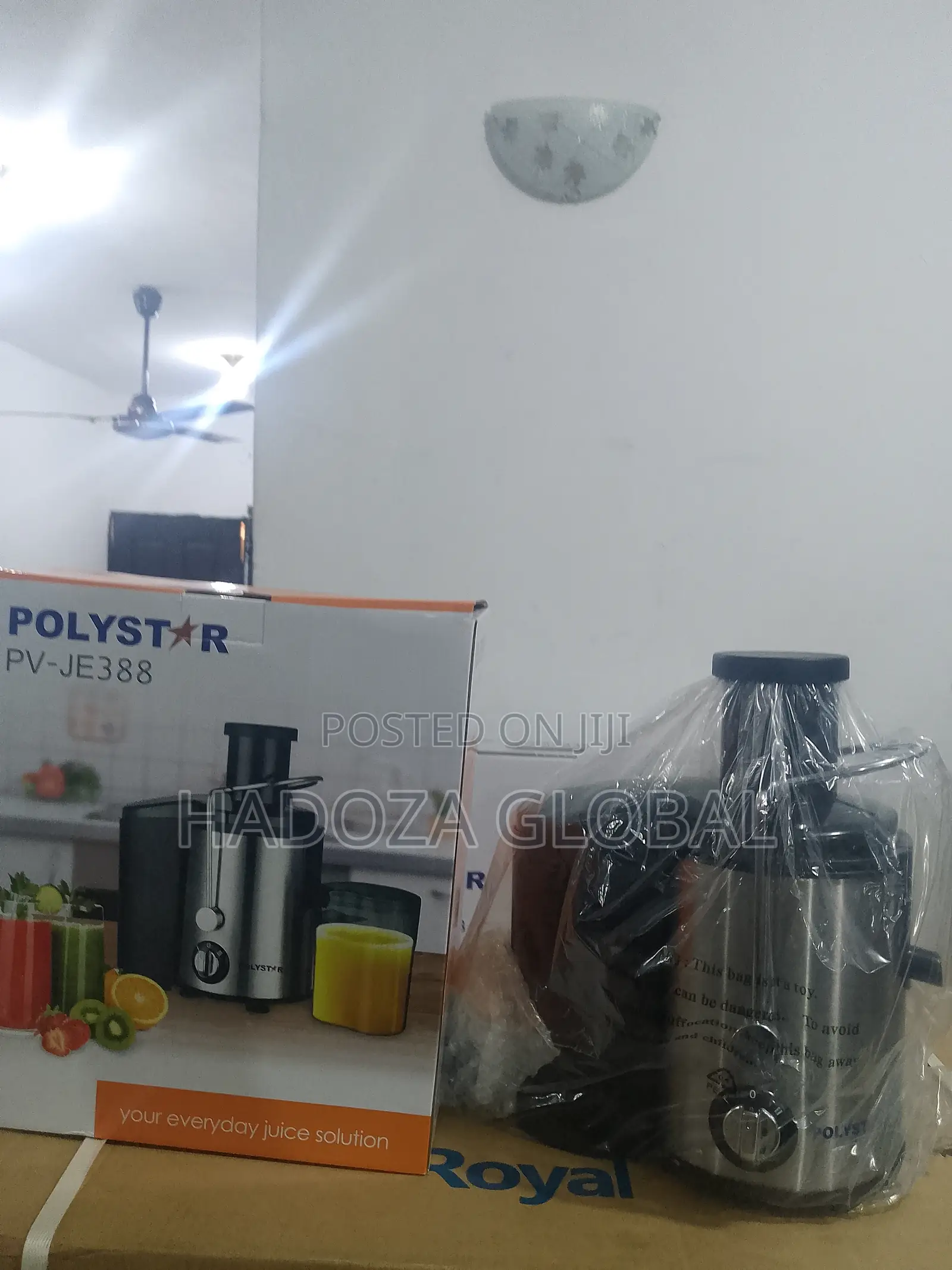 Juicer Machine By Polystar - 65mm Feeder - Pv-je388 Juicer