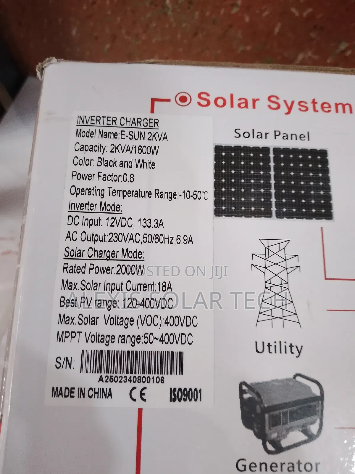 2kva 12v Solar Hybrid Inverter
