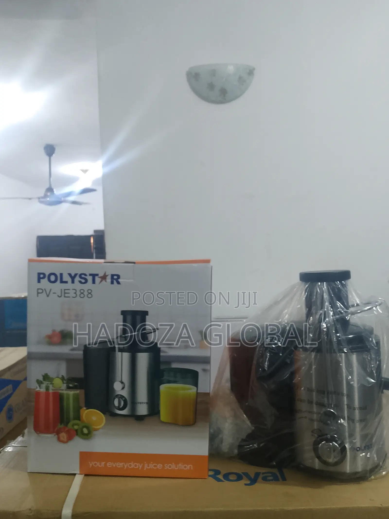 Enjoy Natural Juices With The Polystar Juicer - Pv-je388