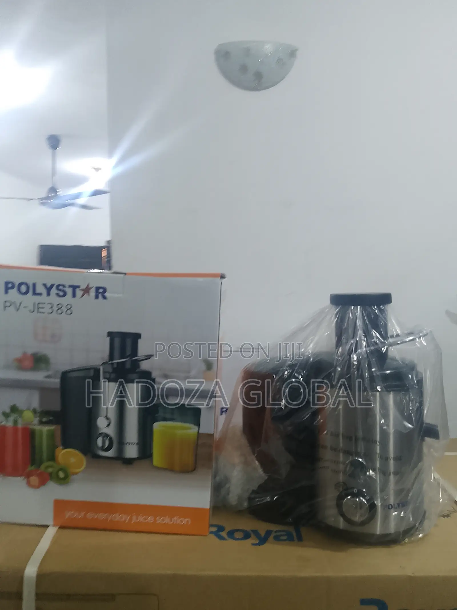 Wide Mouth Juicer - Polystar Juicing Machine 65mm - Pv-je388