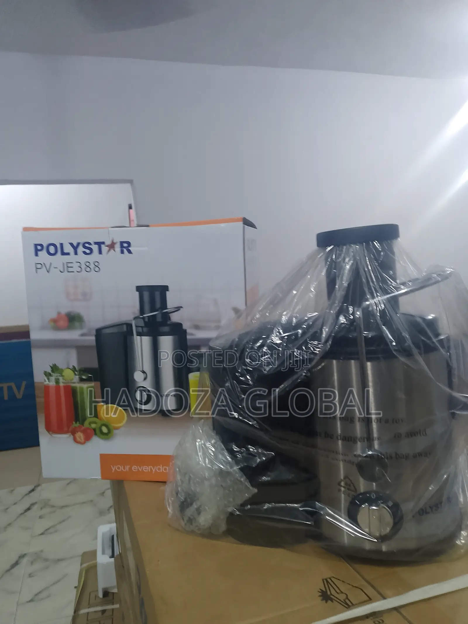 Fresh Juice In Seconds - Polystar Juicer - Pv-je388