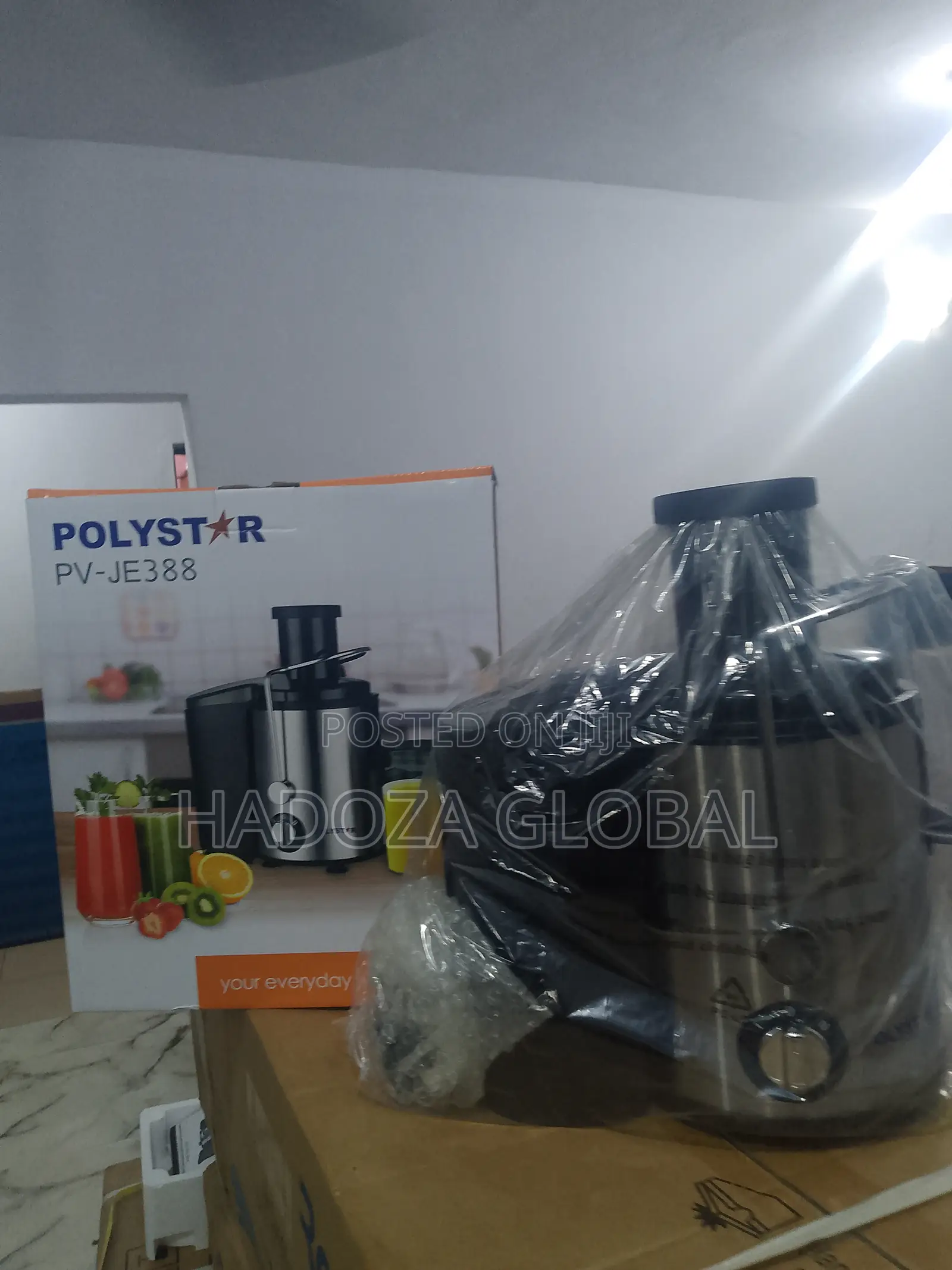 Juice Everything With Polystar Juicer Machine - Pv-je388
