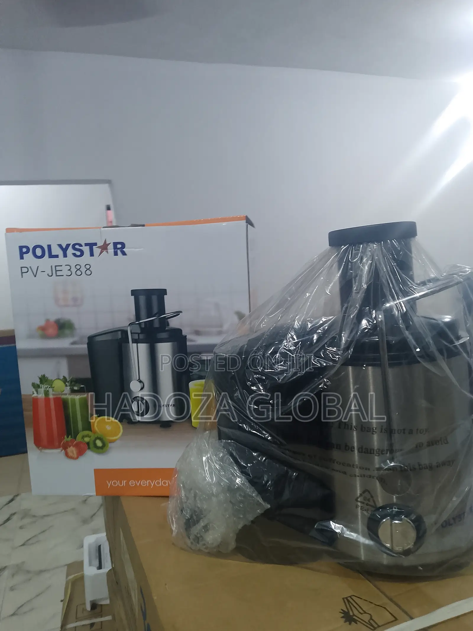 Juice Everything With Polystar Juicer Machine - Pv-je388