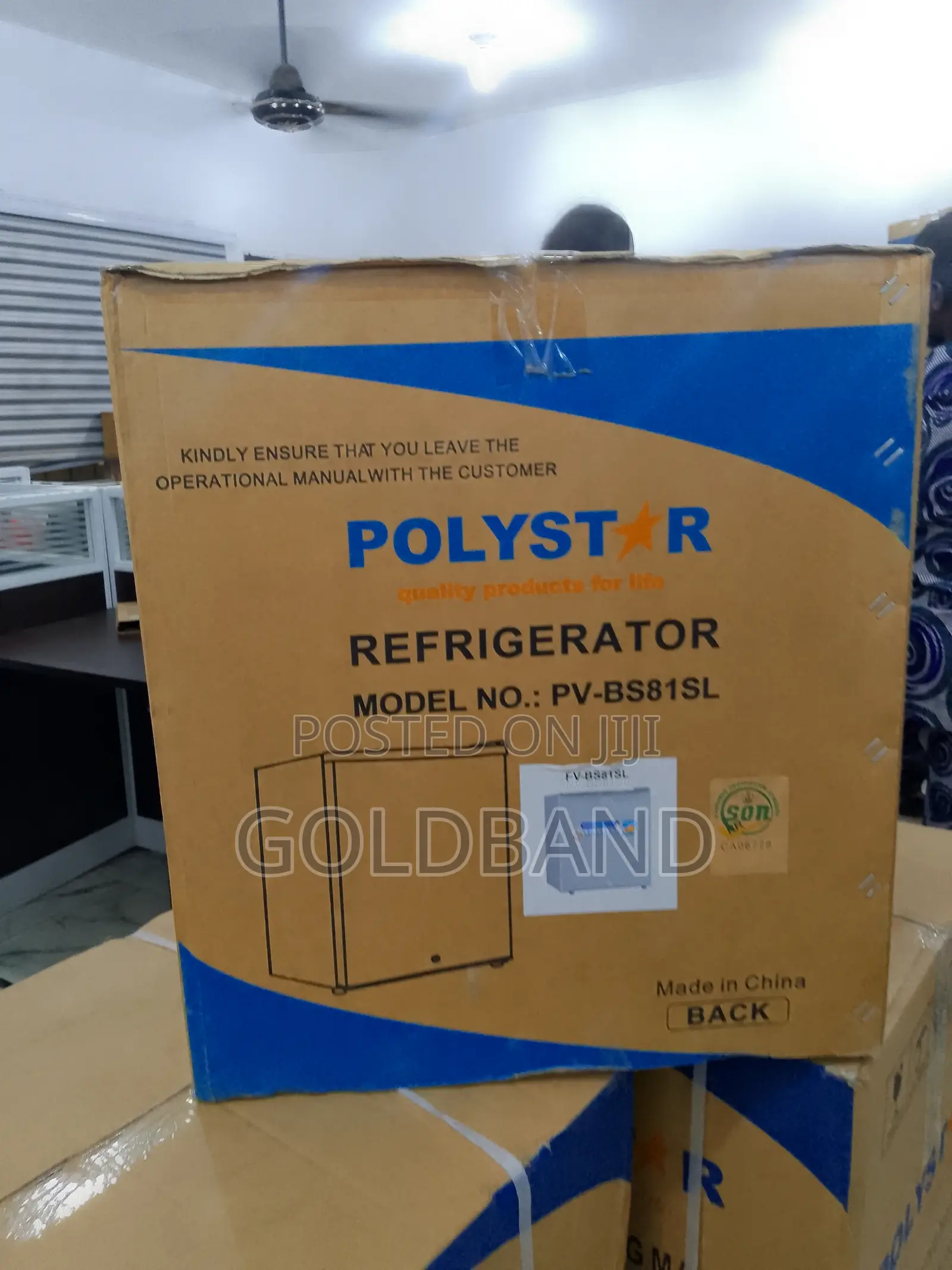 Polystar 45l Mini Fridge - Space-Saving Portable
