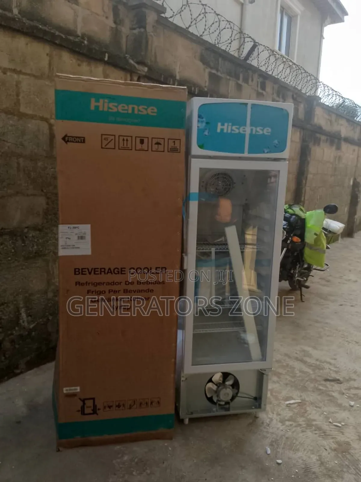 Suitable Hisense Chiller 222litres