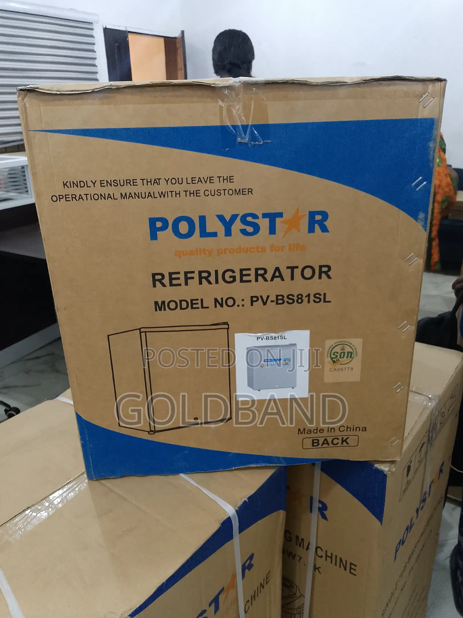 Polystar 45l Bedside Refrigerator - High-Performance Cooling
